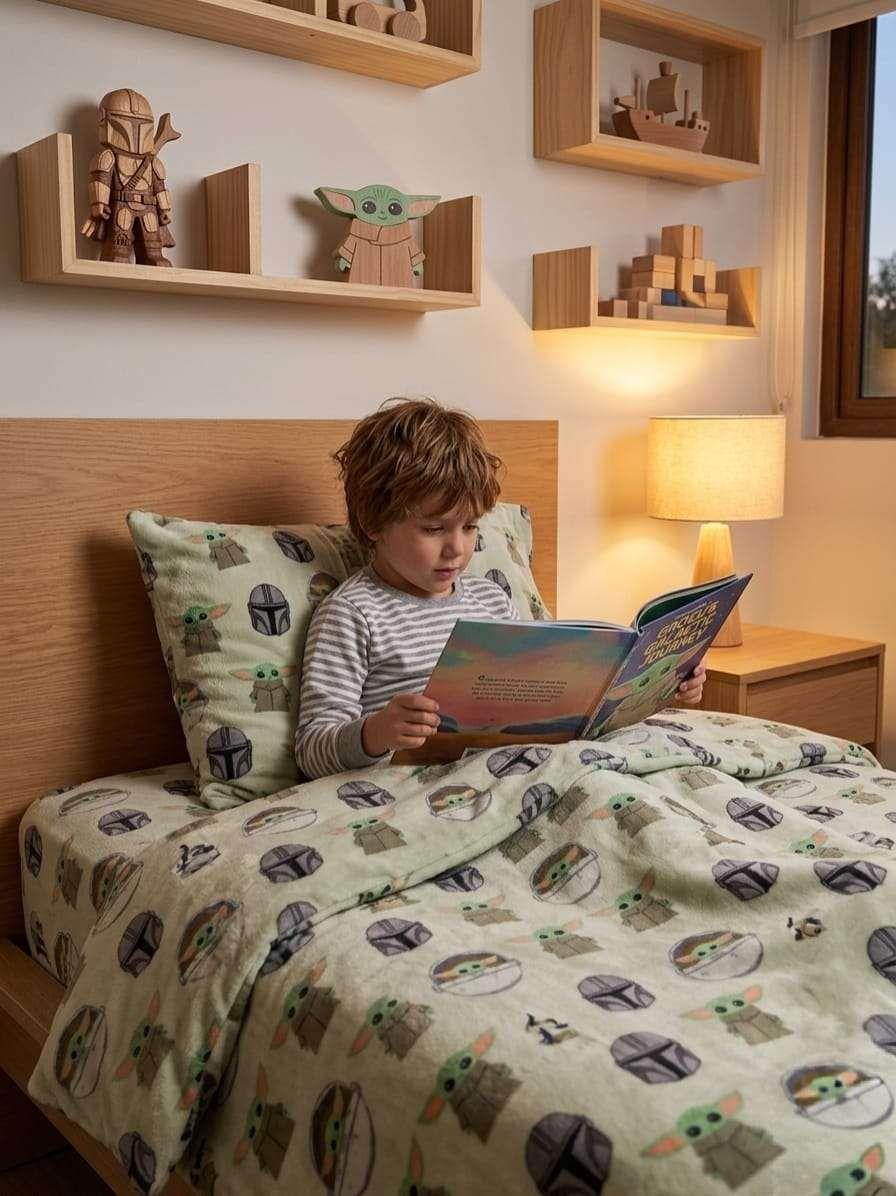 Juego Sábanas de Polar 1,5 plaza Diseño Infantil Estampado B3-1