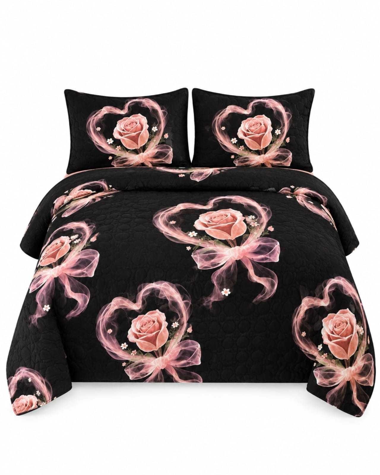 Cubrecamas Delgado 2 Plazas Mas Almohadas Ideal Para Verano m25-5