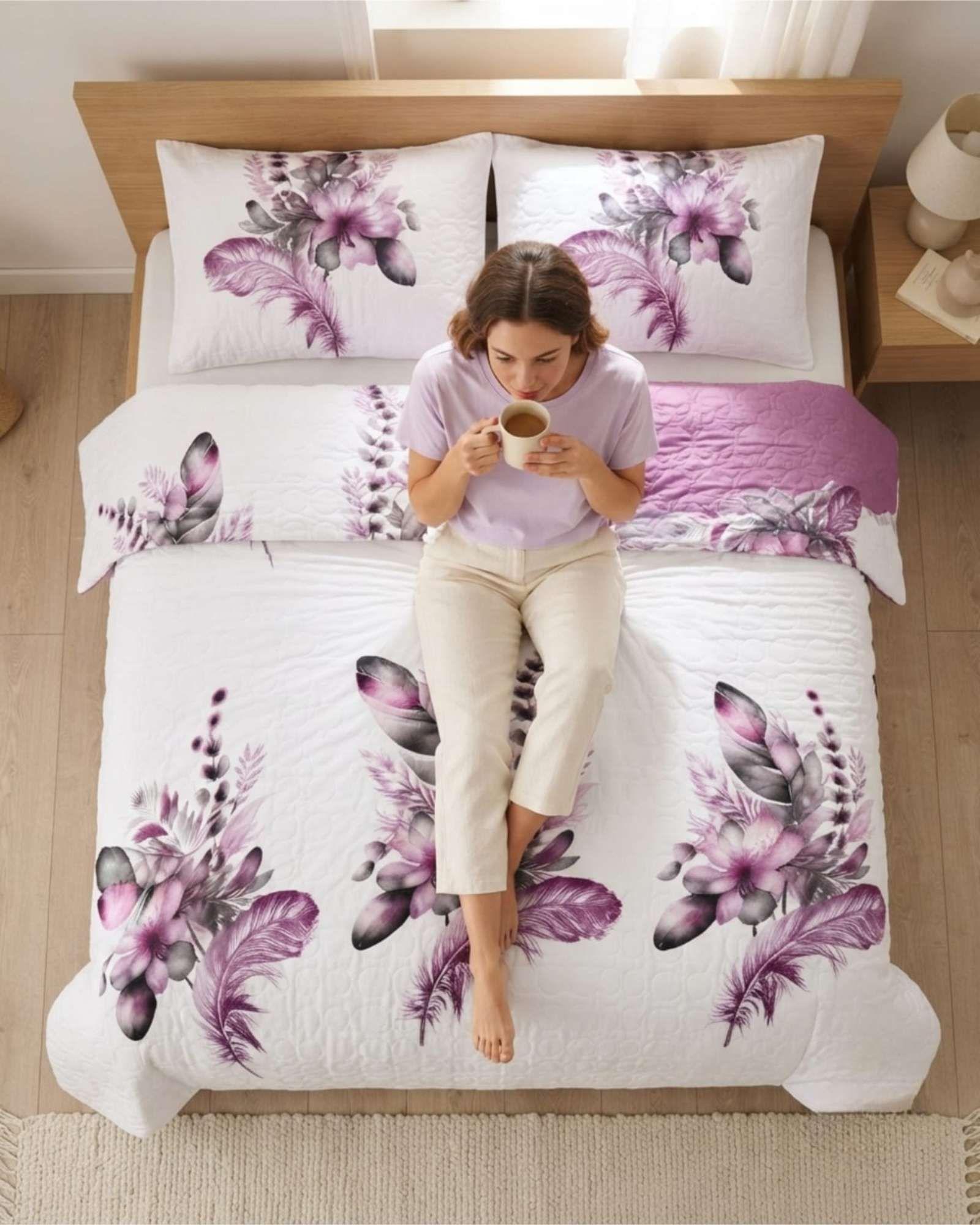 Quilt De Verano Textura Ultra Suave King m8-2