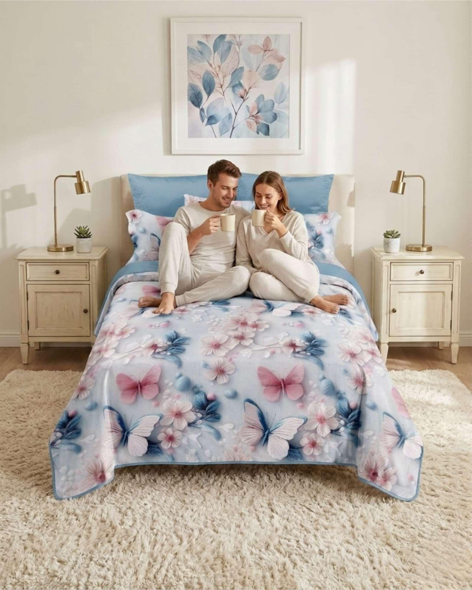 Quilt Cubrecamas Ligero Verano Efecto 5D King K5-2