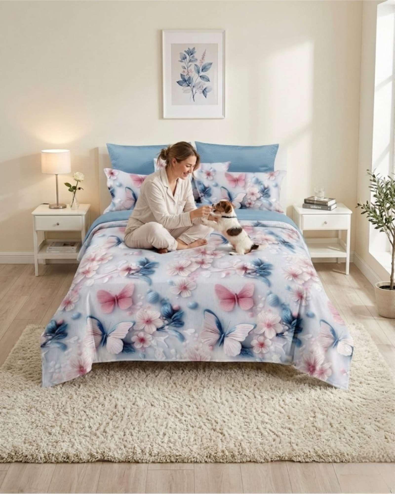 Quilt Cubrecamas Ligero Verano Efecto 5D King K5-4