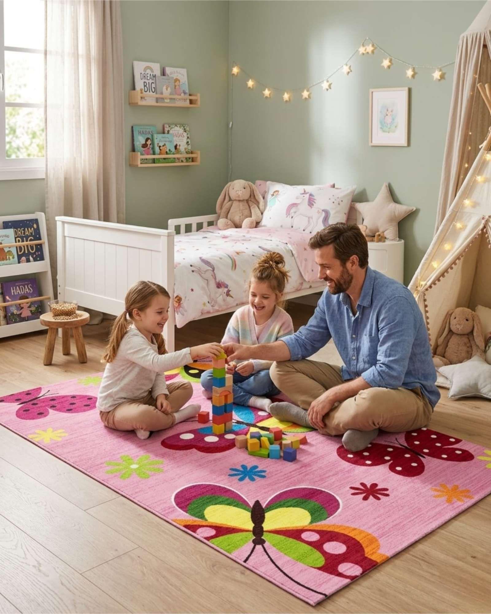 Alfombra Area de Juegos para Niños de 120x180cm m4-3