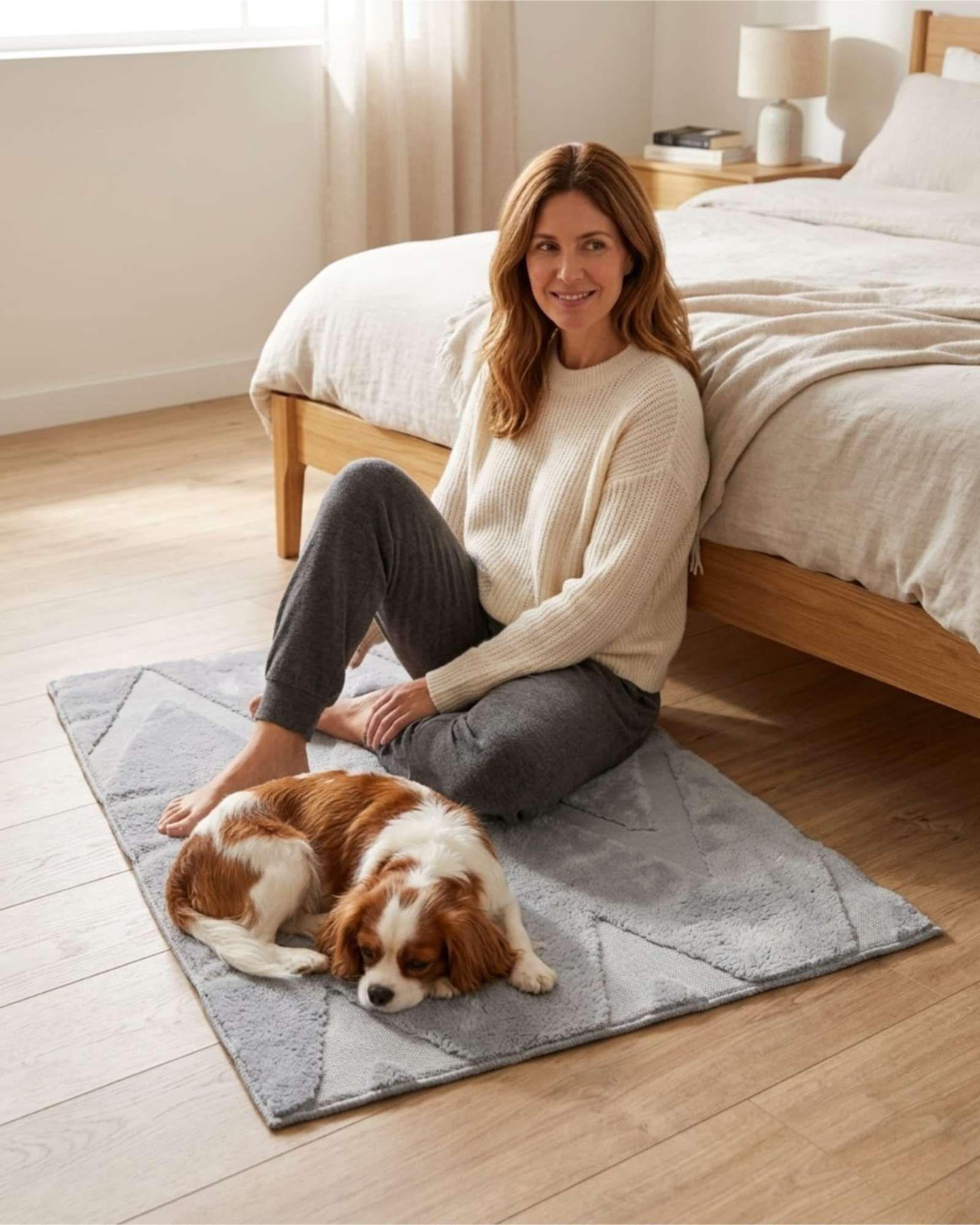 Bajada De Cama Elegante Jacquard 50x80 Cm Textura Relieve m5-3