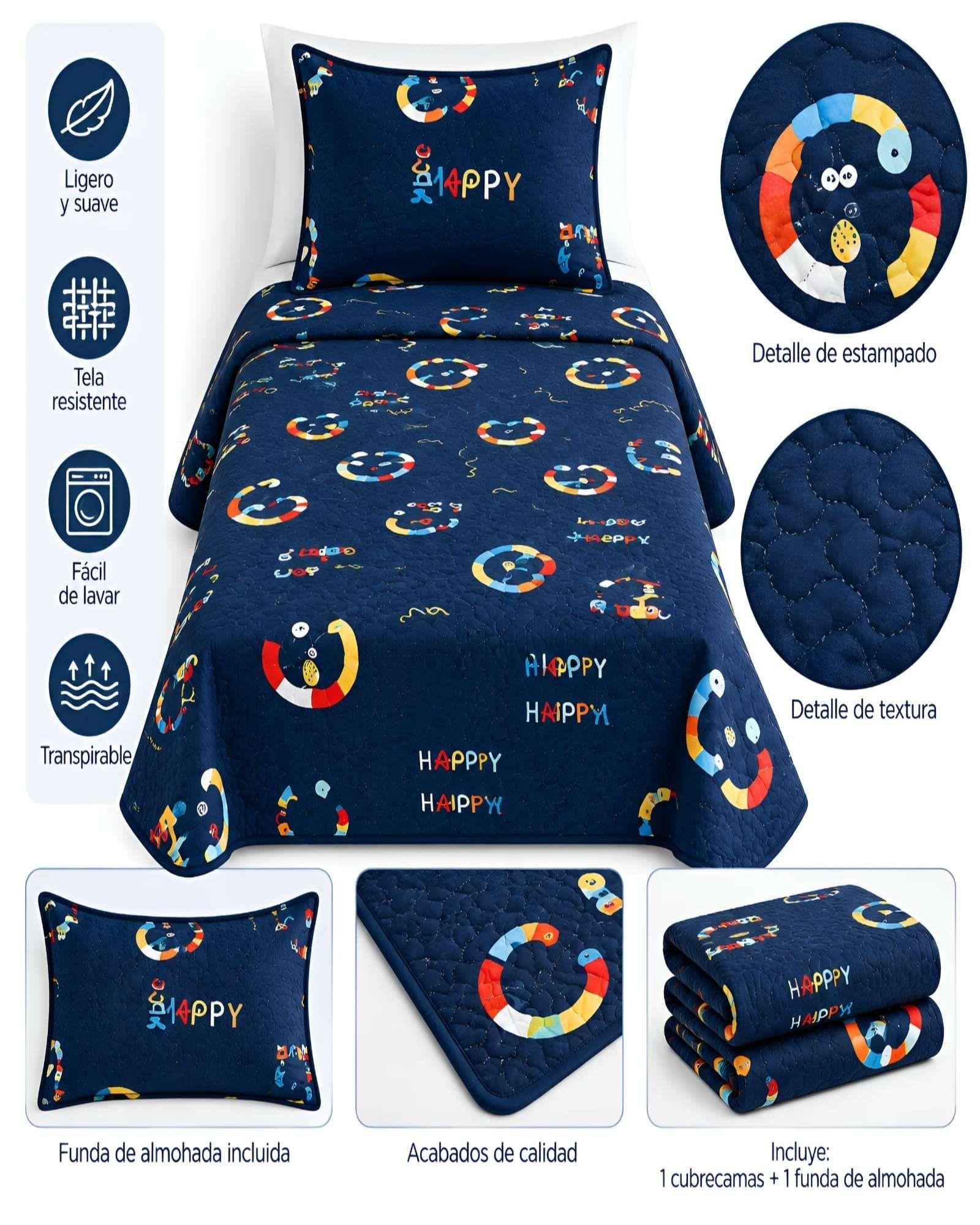 Quilt Delgado De Verano Plaza Y Media Mas Almohada Ultra Suaves m18-4