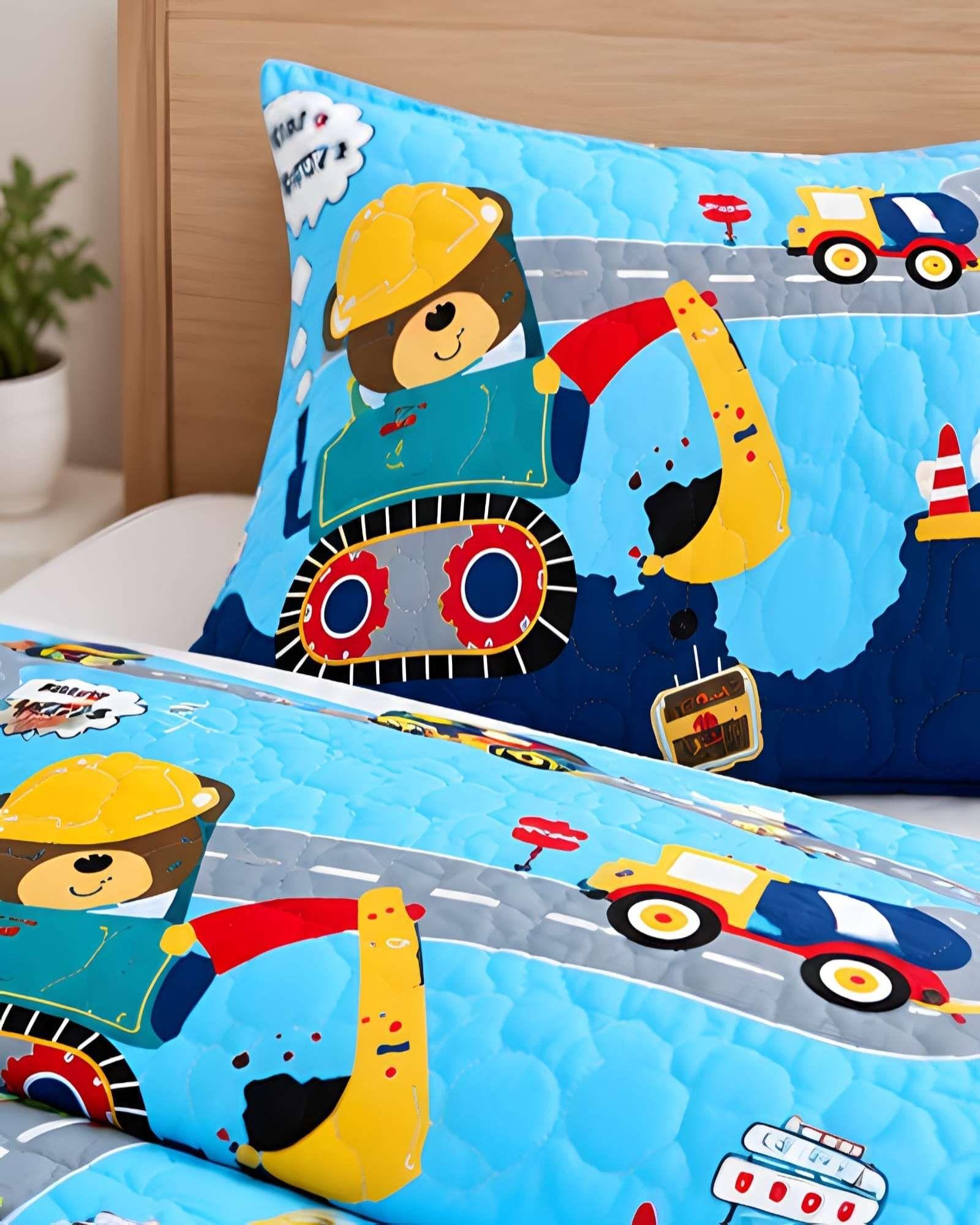 Cubrecamas Quilt de Verano Plaza y Media con Funda 05-3
