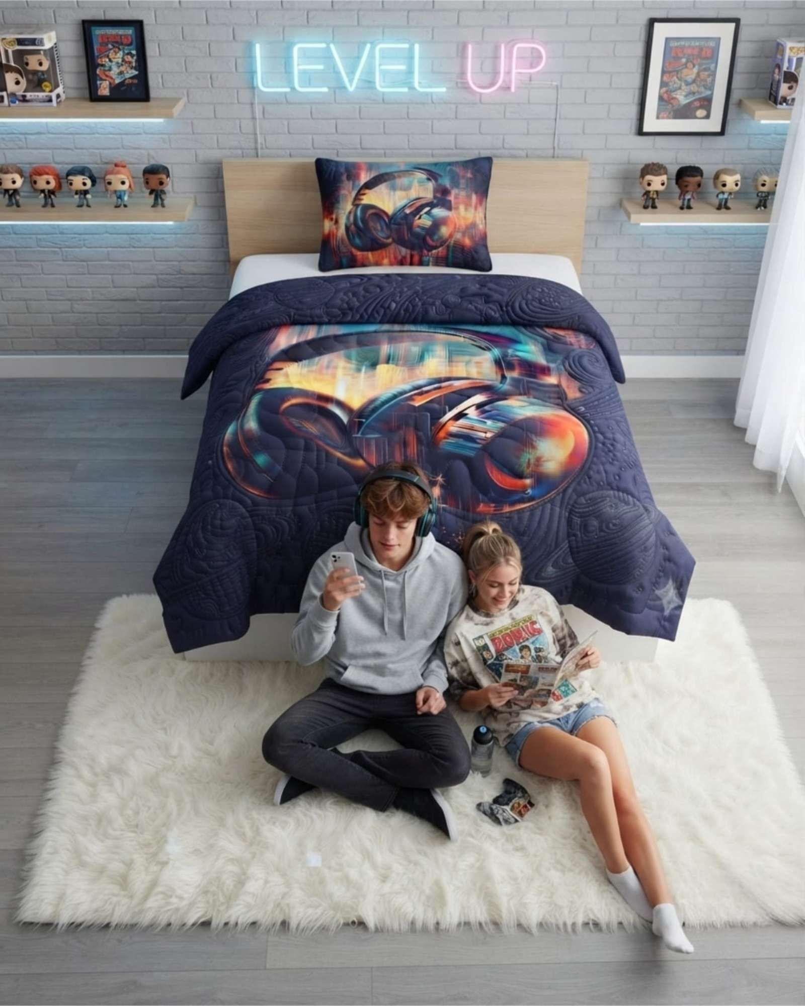Cobertor De Microfibra Extra Suave Plaza Y Media Mas Almohada m2-2
