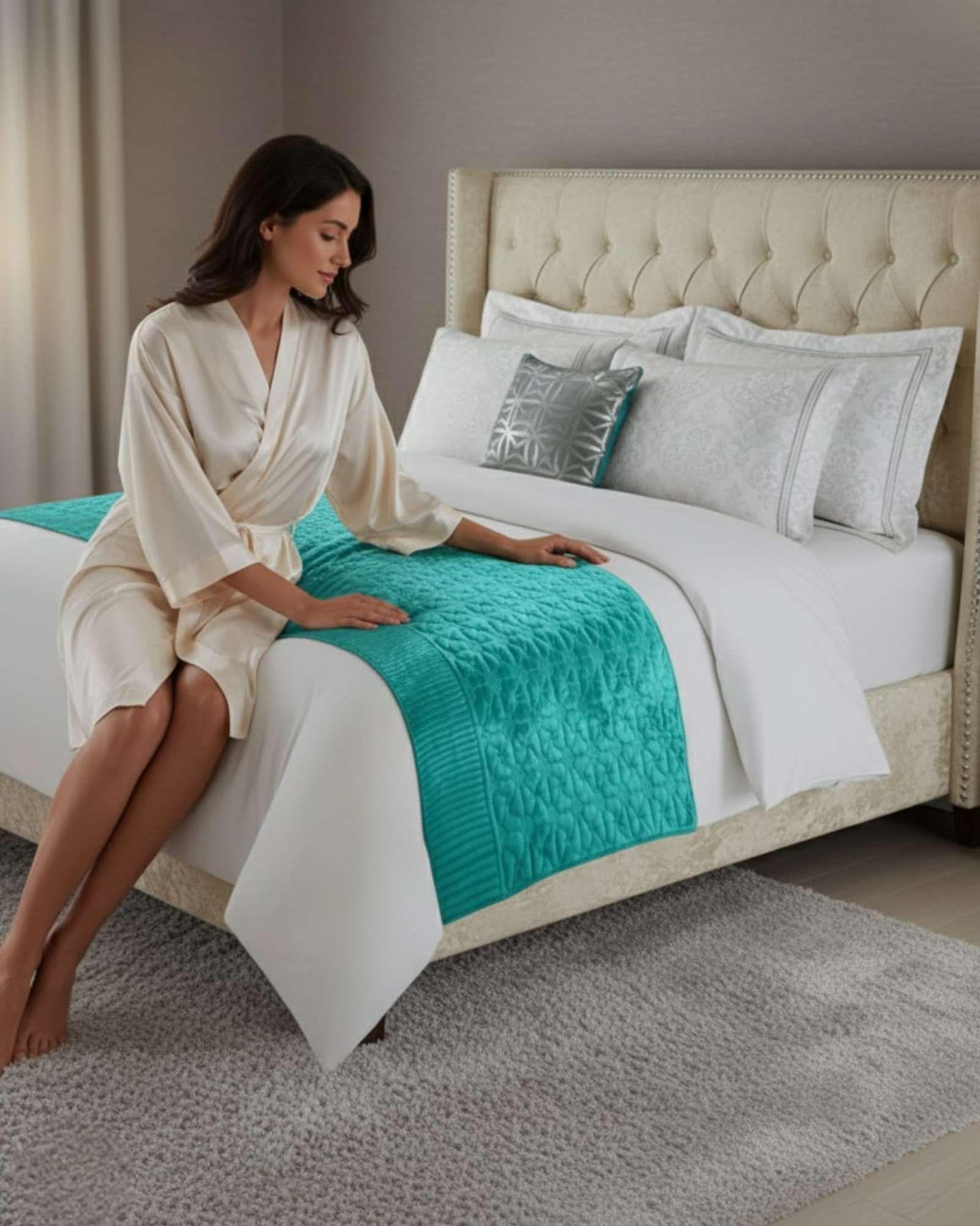 Bufanda de Cama Plush Premium Confort Termico m8-4