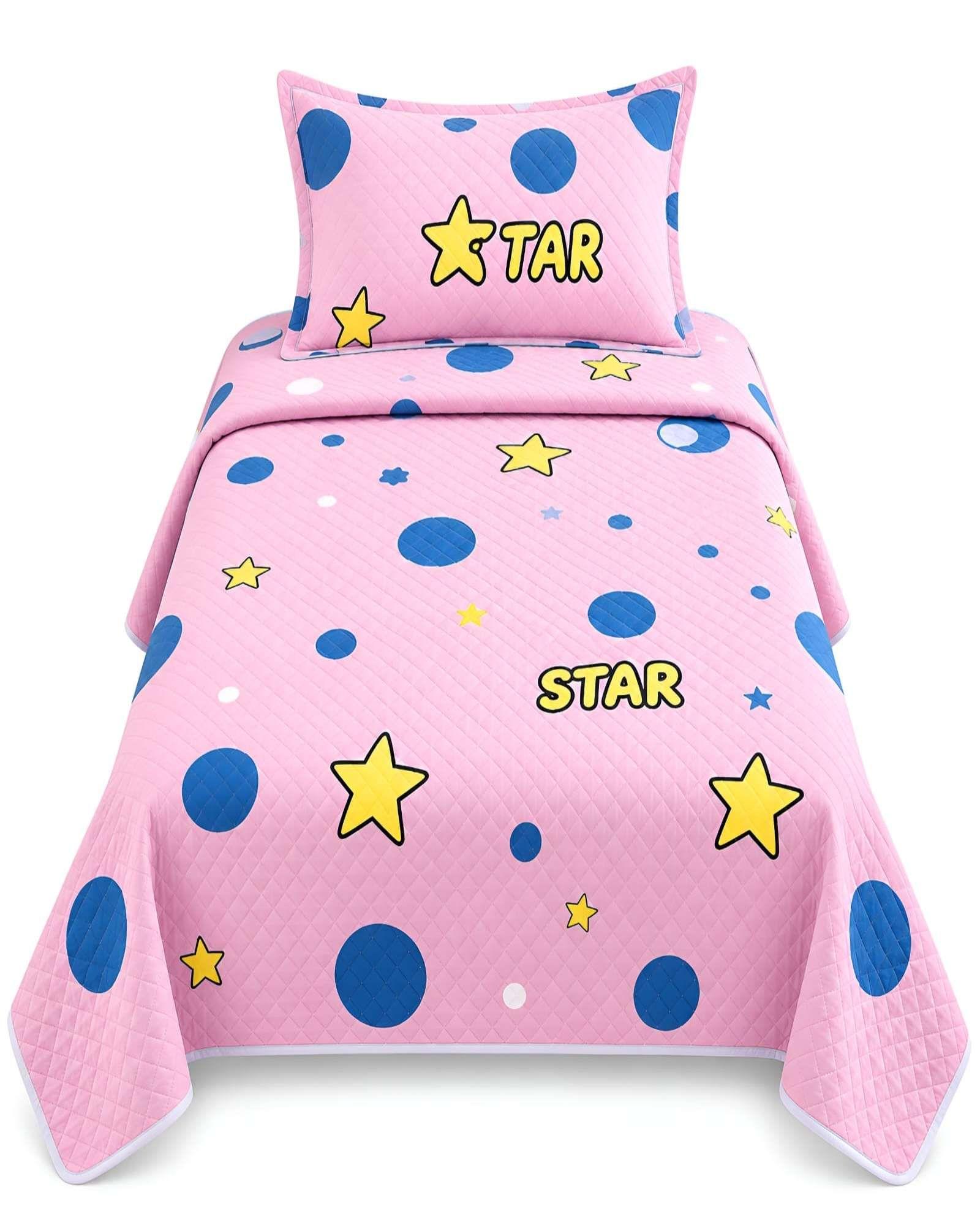 Set de Cubrecama y Funda de Almohada 1.5 plaza 180x230cm A28-4