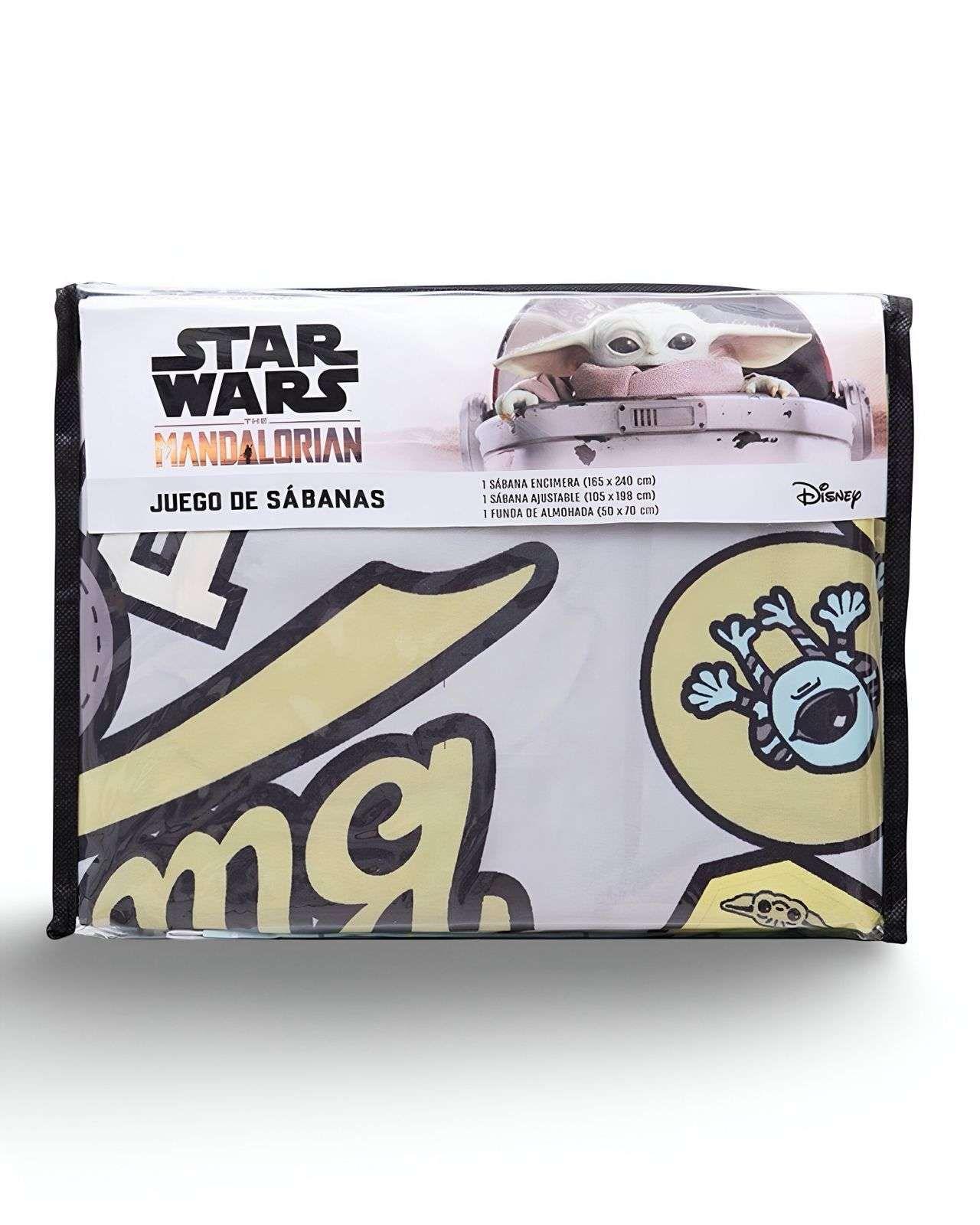 Juego Sábanass infantil Star Wars plaza y media Mashini-3