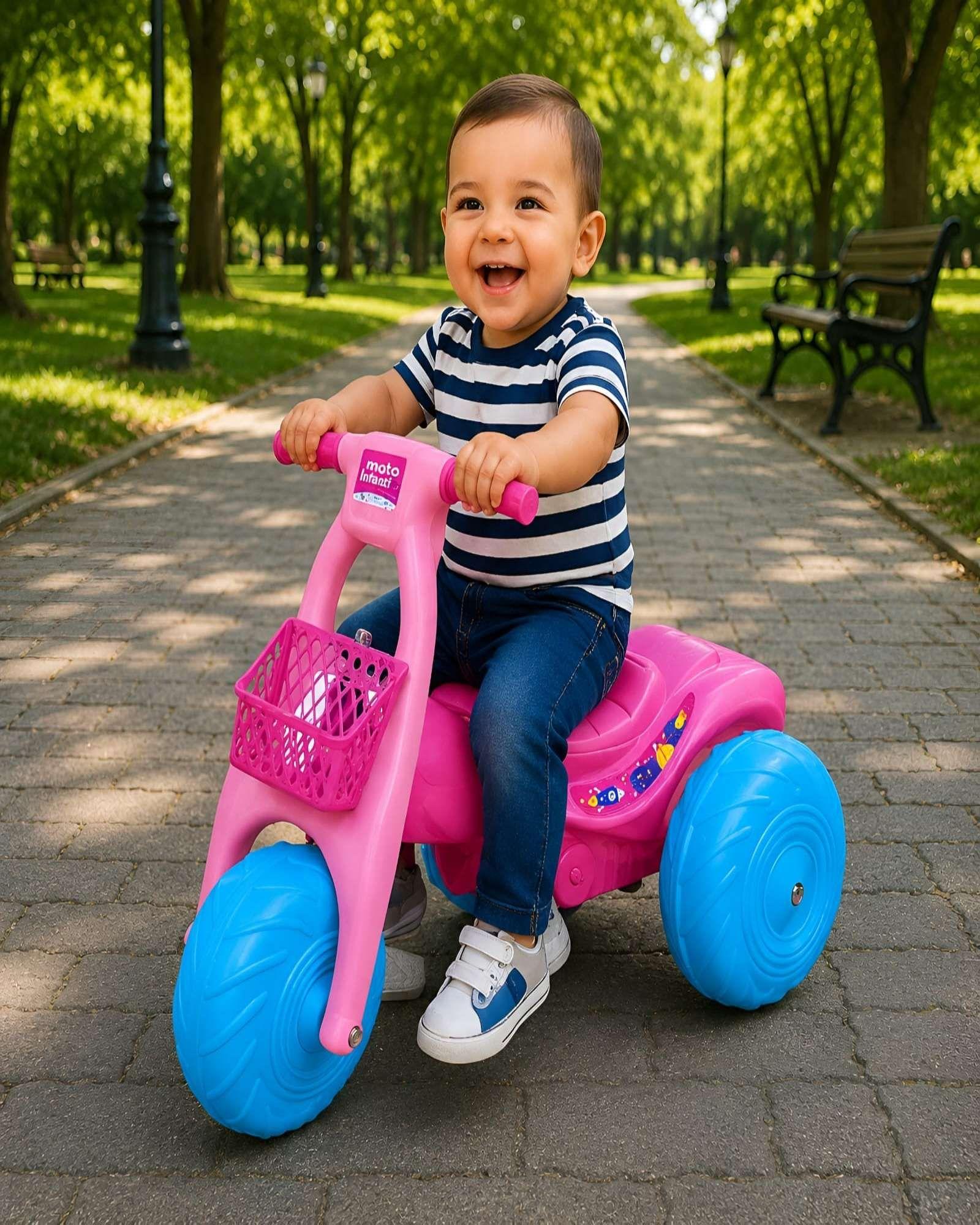 Moto Infantil Lunar Seguridad y Diversión en Tres Ruedas-4