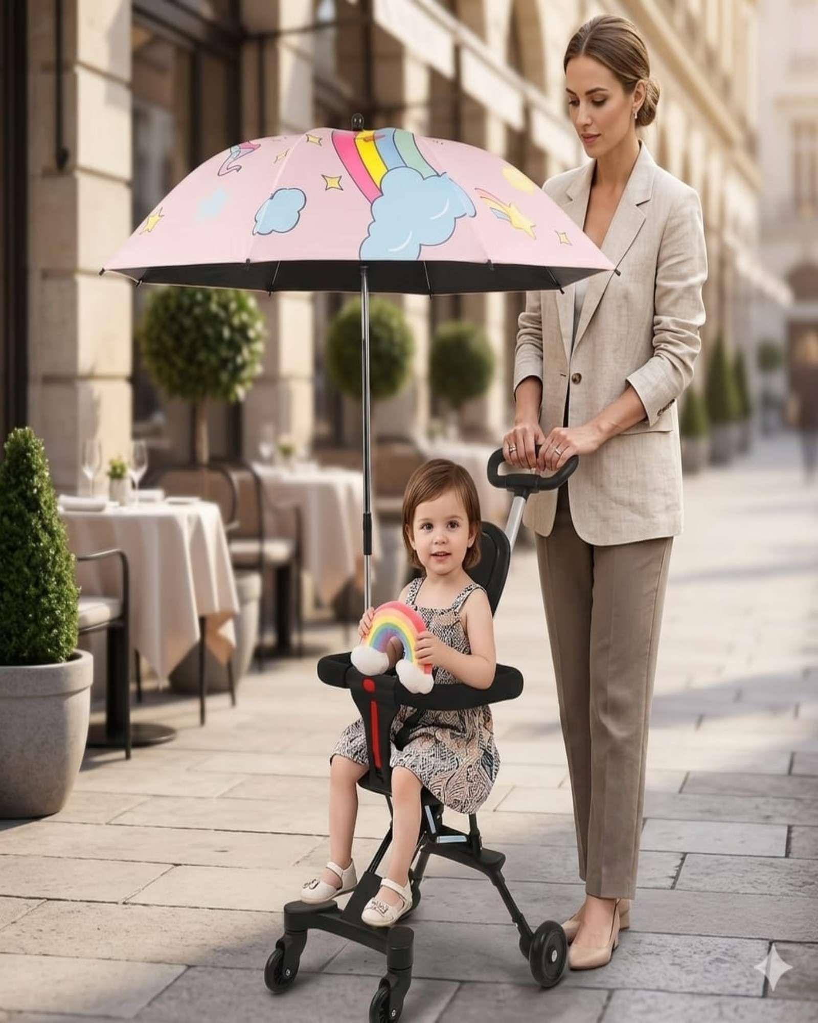 Sombrilla Premium Universal para Cochecito Protección Total UV A1-2