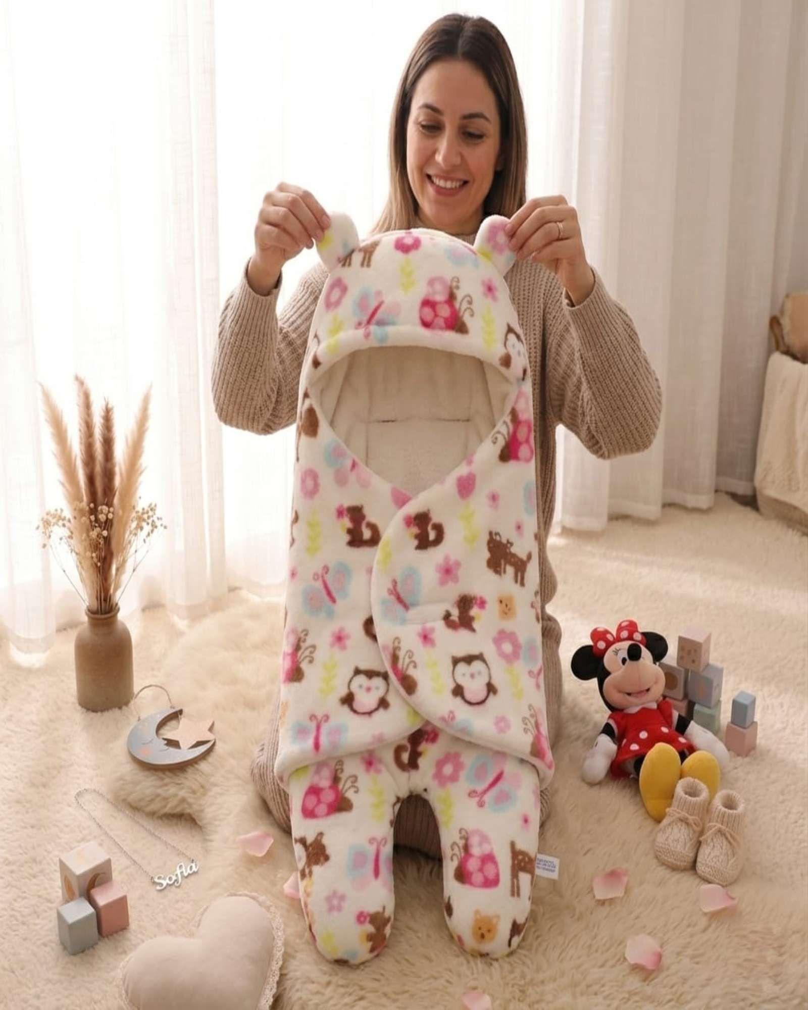 Saco De Bebé Diseño Animalitos Chiporro Con Piernas 0-9 meses m5-3