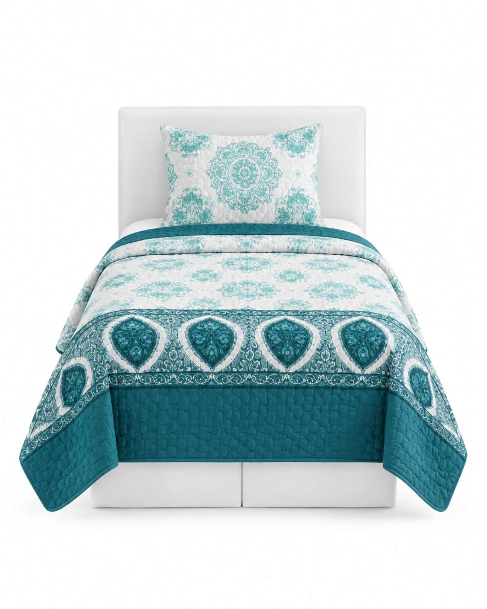 Set Cubrecama Verano 1.5 plaza 180x230 cm con 1 Almohada a13-5