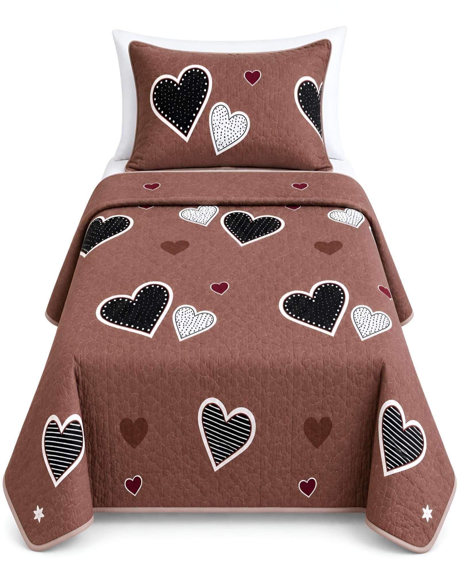 Quilt Delgado De Verano Plaza Y Media Mas Almohada Ultra Suaves m2-5