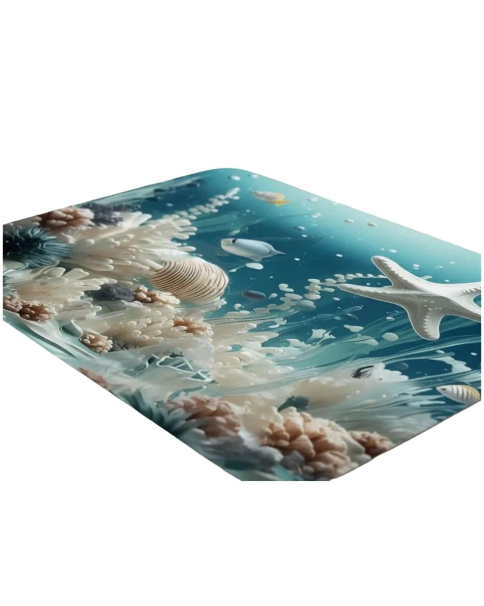 Juego 5 piezas con Cortina de baño de Tela Poliéster y  Forro de Ducha de Plástico J-8-3