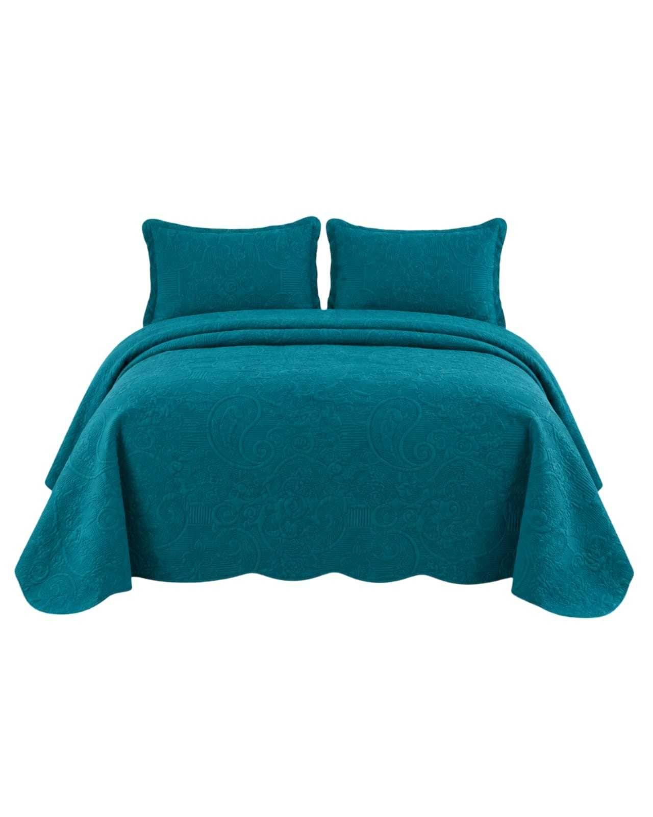 Quilt Cubrecama King  Verano Diseño Relieve 02-5
