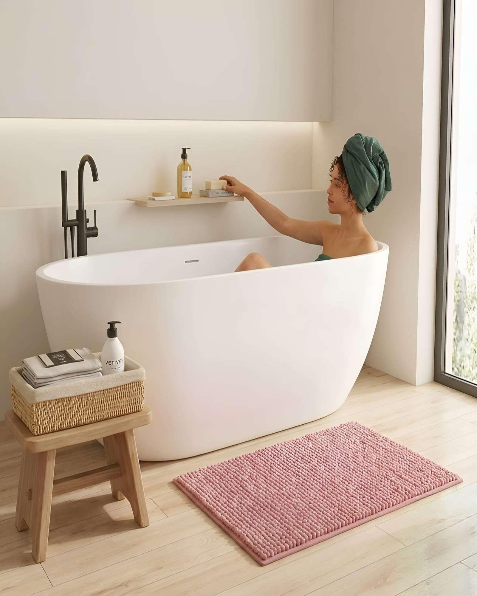 Tapete de Baño Ultra Suave 40x60 cm Alta Absorción m4-2