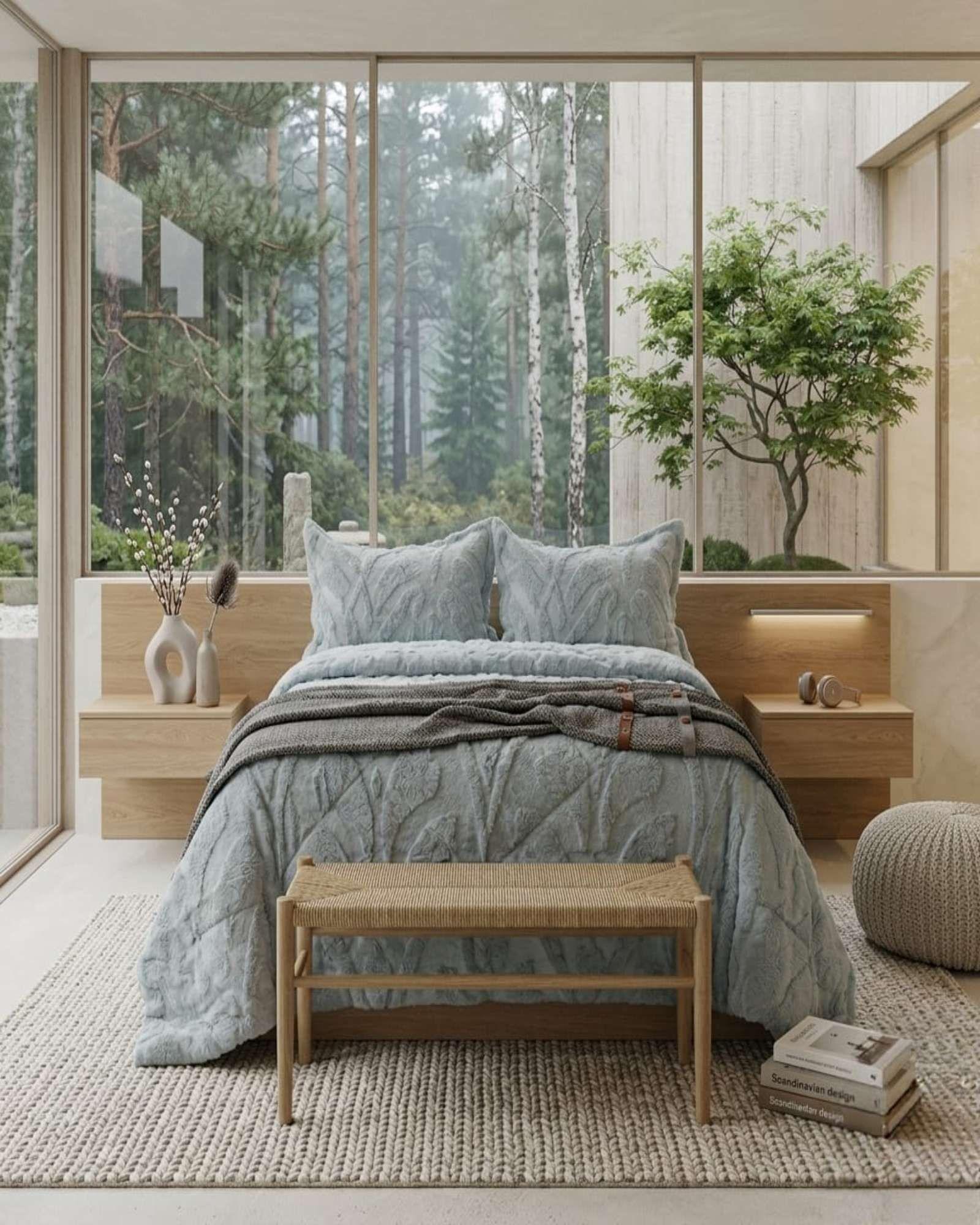Cubrecama Sherpa Jacquard Deluxe 2 Plazas Diseño Relieve 3-2