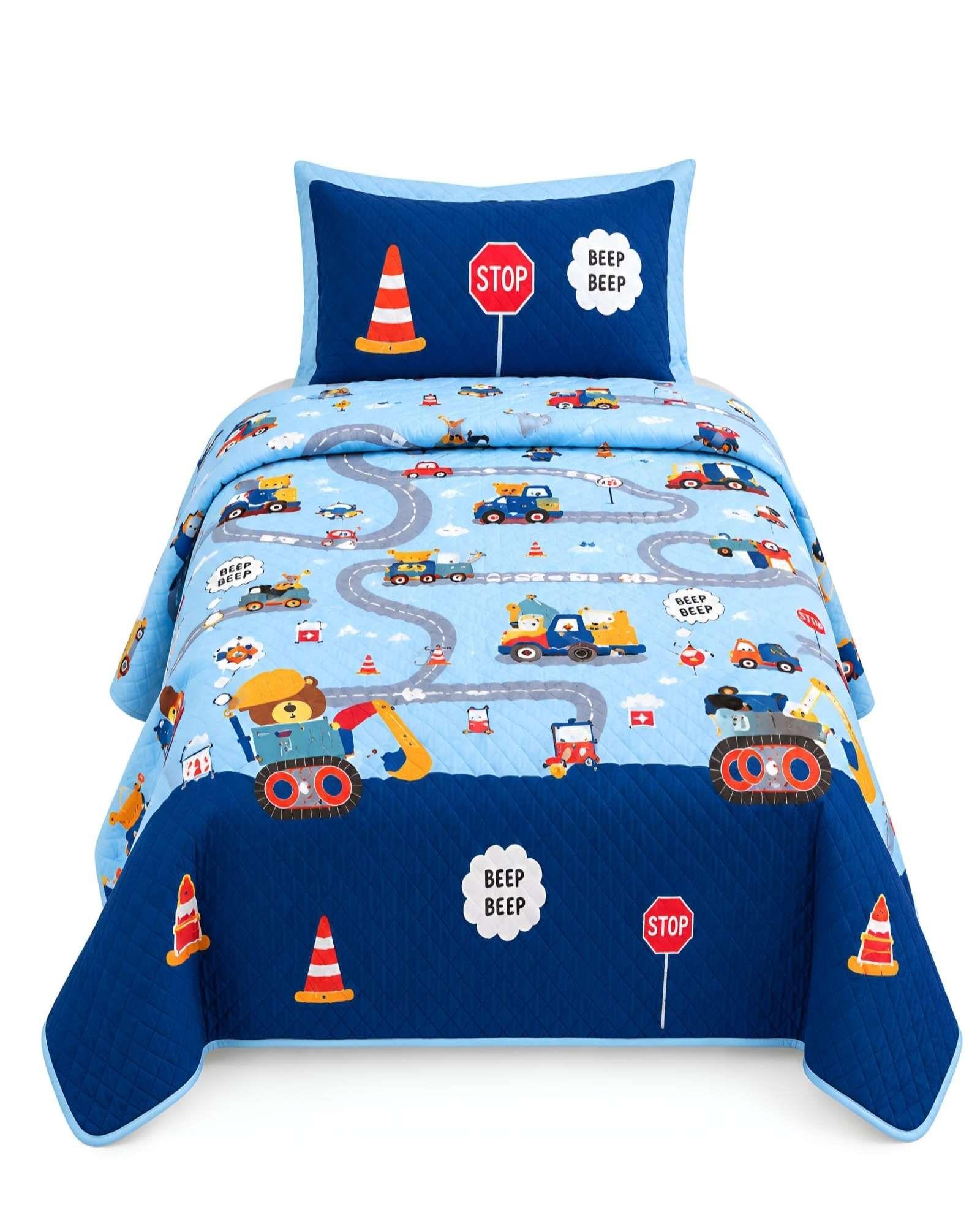 Set de Cubrecama y Funda de Almohada 1.5 plaza 180x230cm A27-4