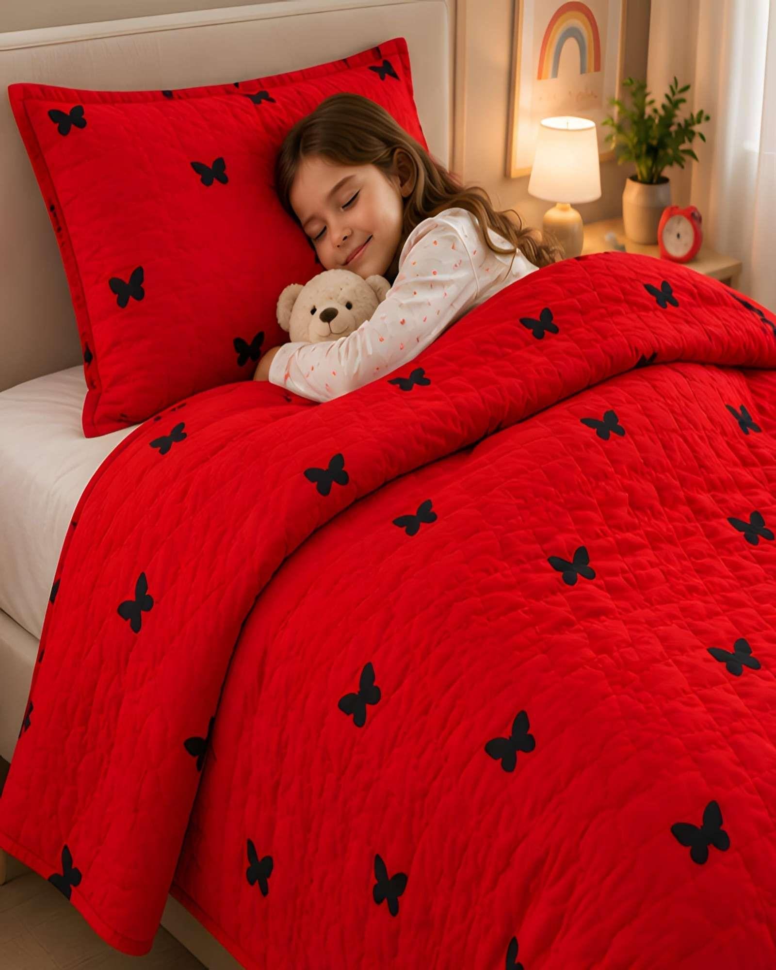Cubrecamas Quilt de Verano Plaza y Media con Funda 08-2