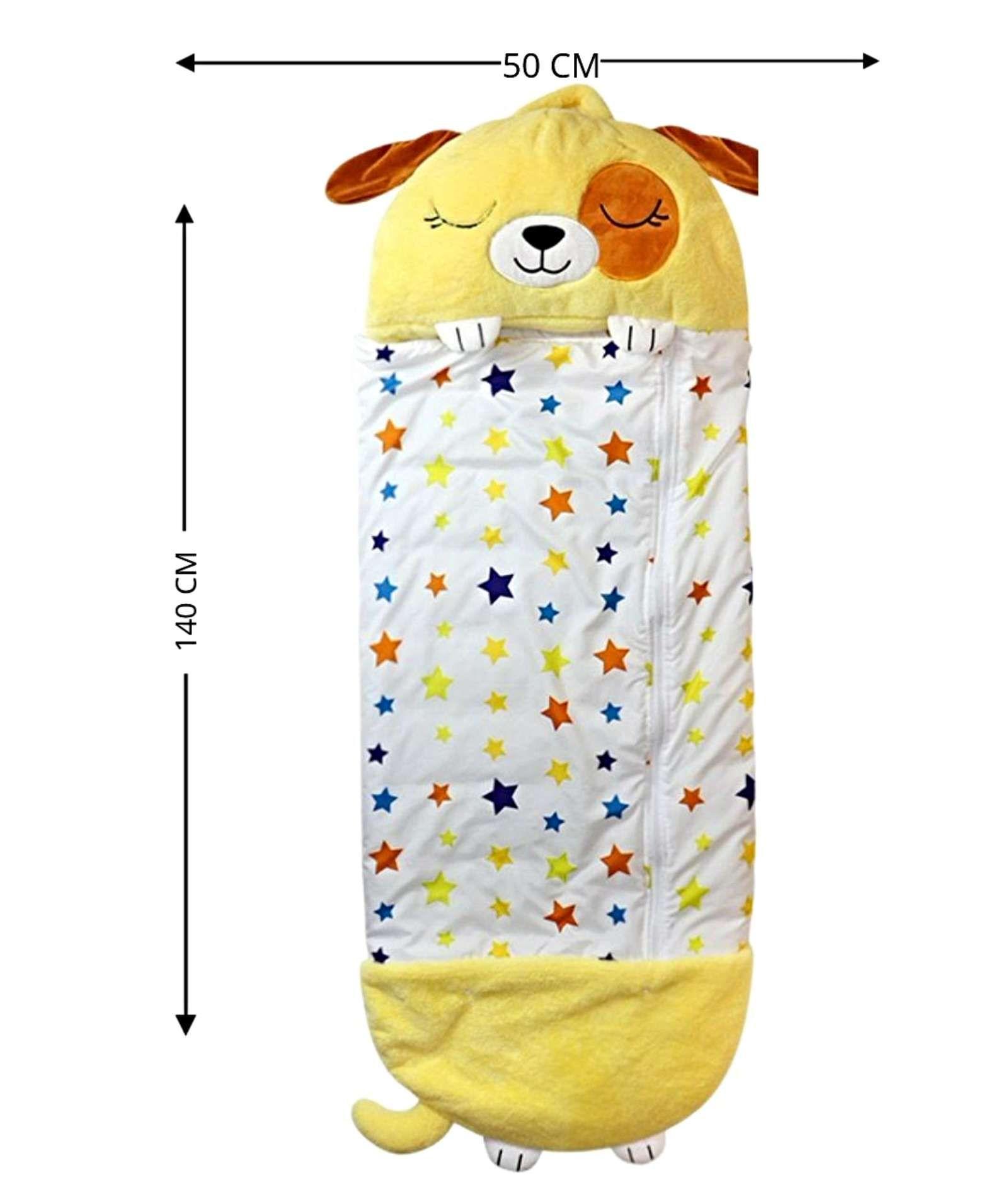 SACO PARA DORMIR PARA NIÑO O NIÑA PERRO AMARILLO-2