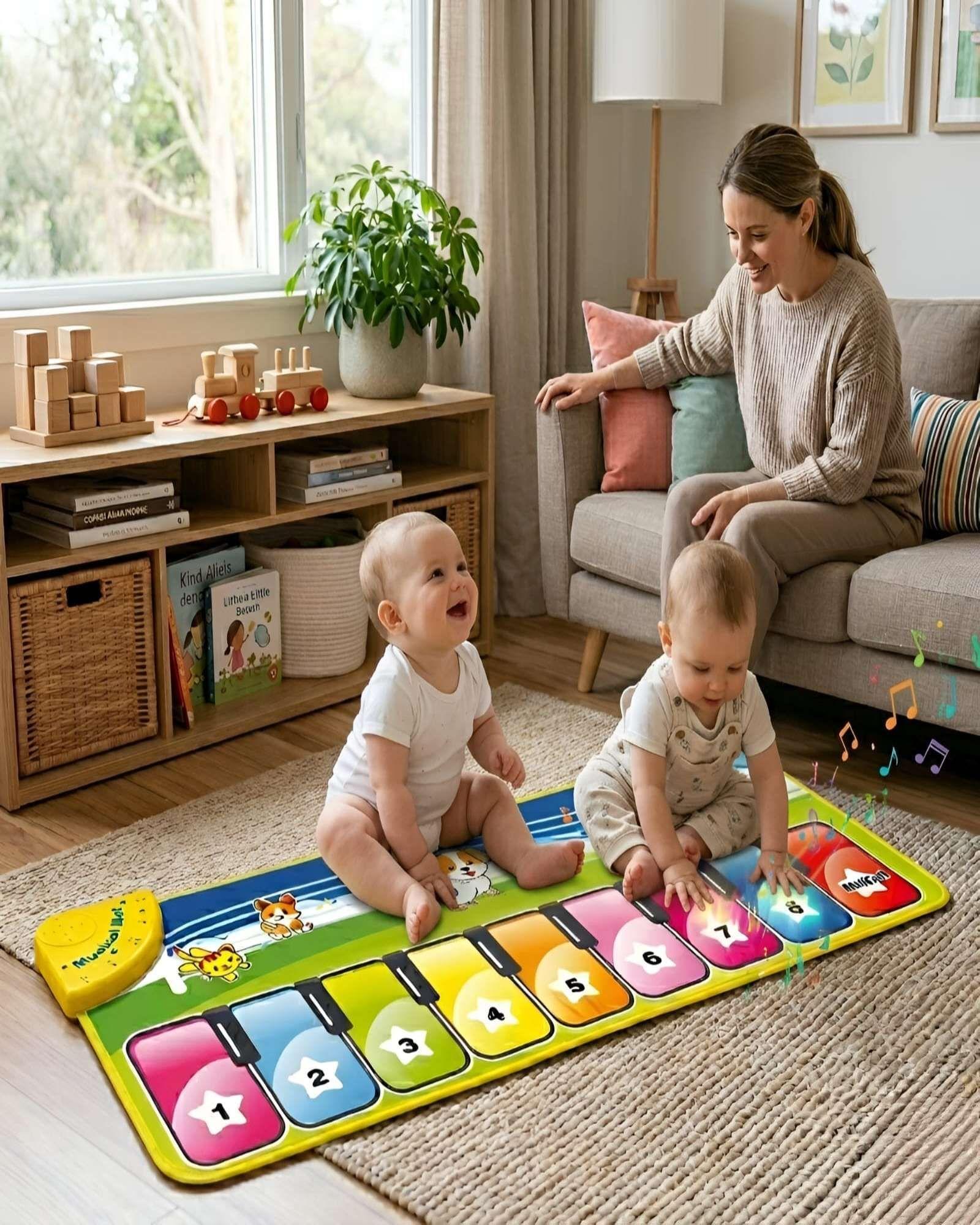 Alfombra Musical Sensorial para Niños y Bebés 02-3