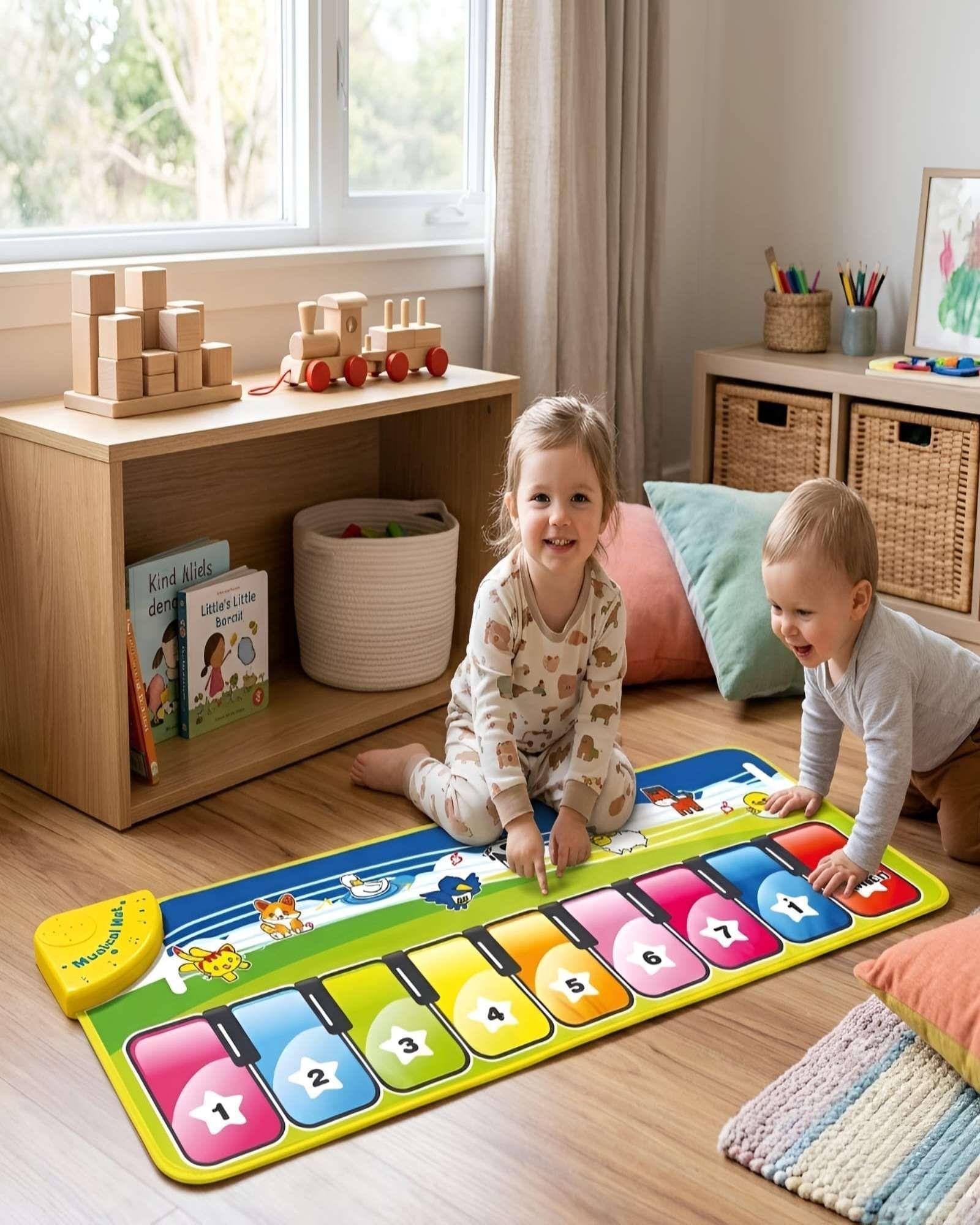 Alfombra Musical Sensorial para Niños y Bebés 02-4