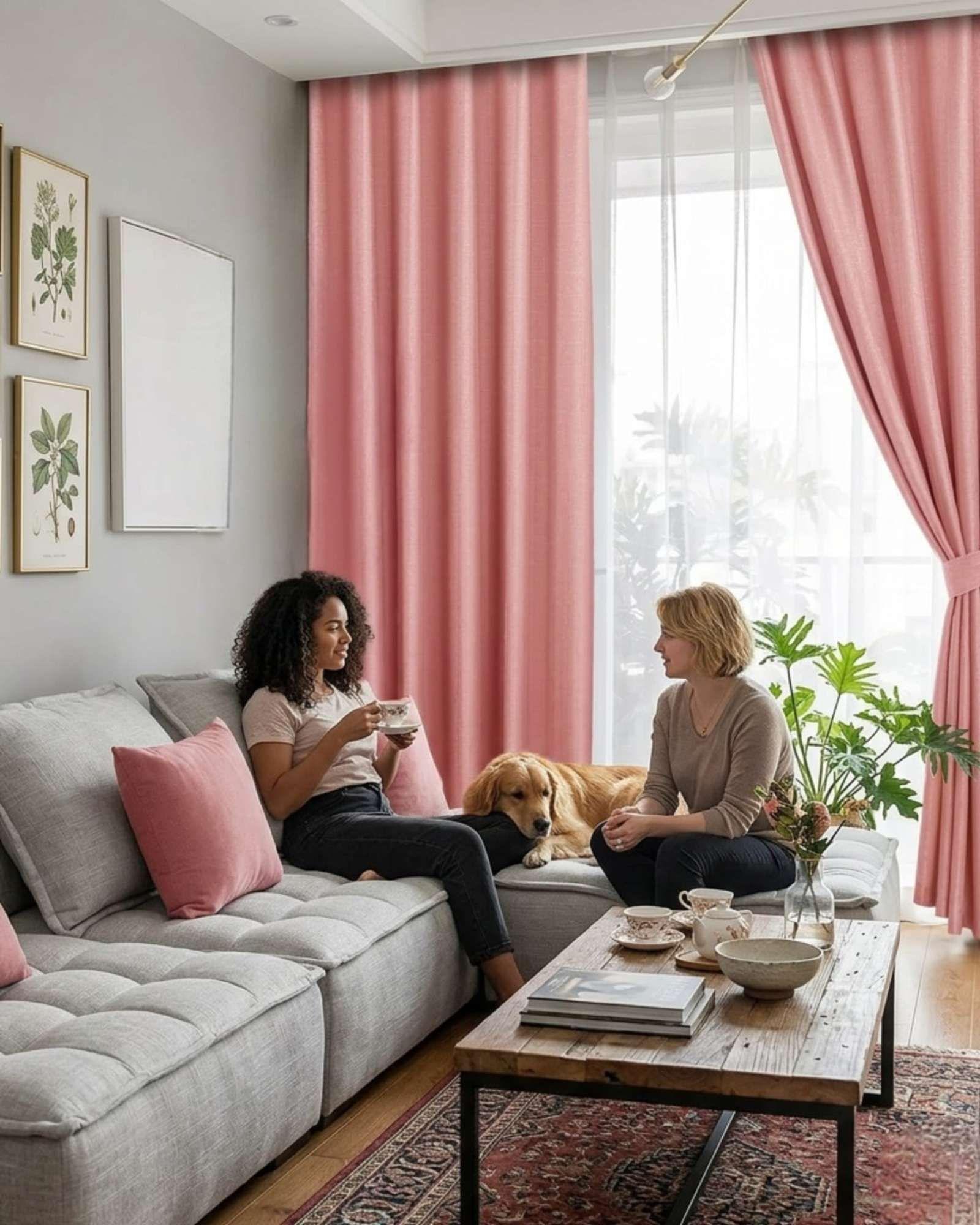 Juego de Cortinas Blackout Premium Engomadas m12-2