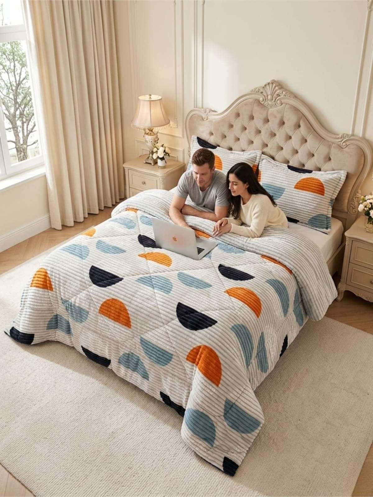 CUBRECAMAS COLETON ESTAMPADOS  DORAL SUPER KING 2-4