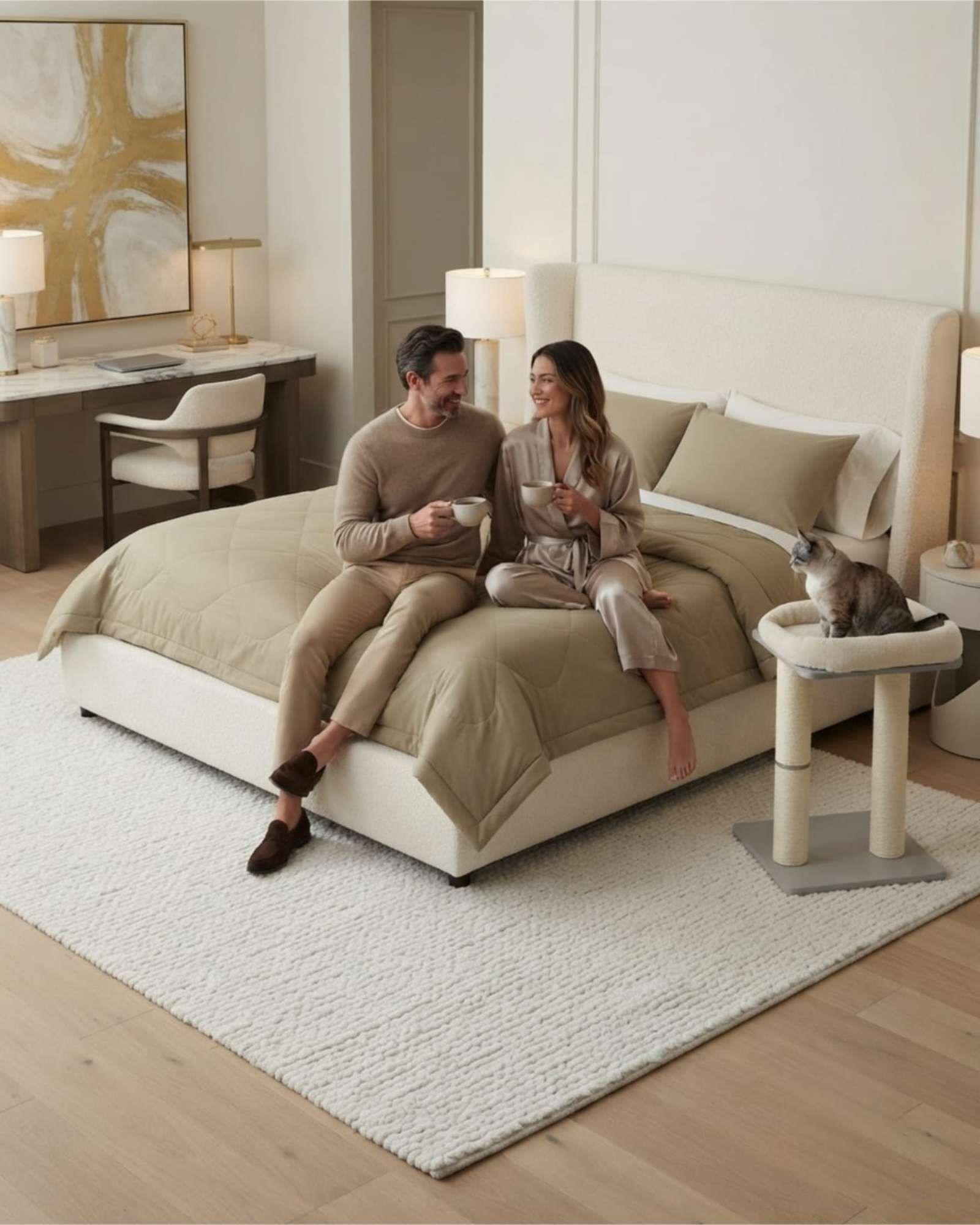 Plumon Elegante Para Verano King m3-2