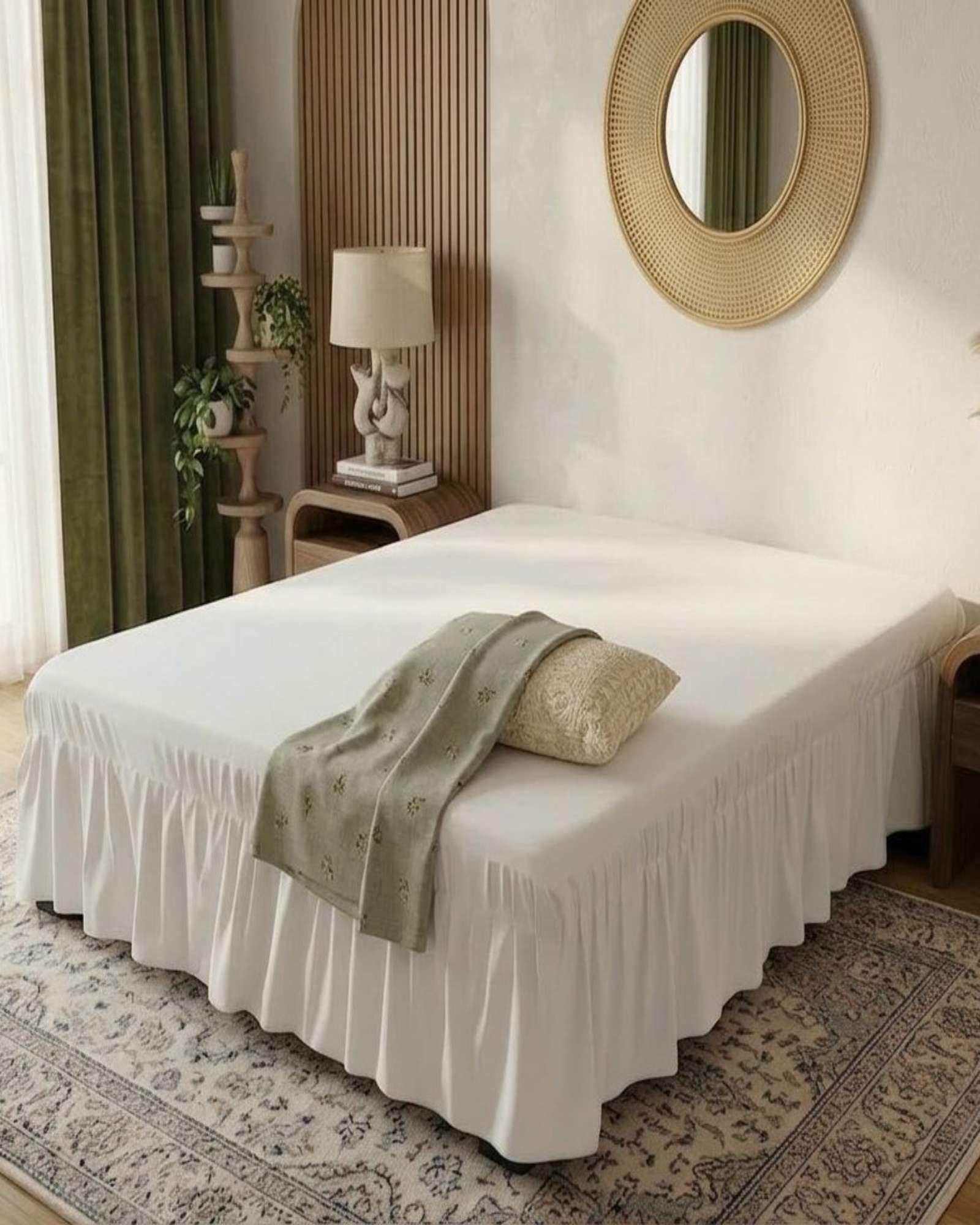 Cubre Base de Cama Elastico Ajustable King m6-3