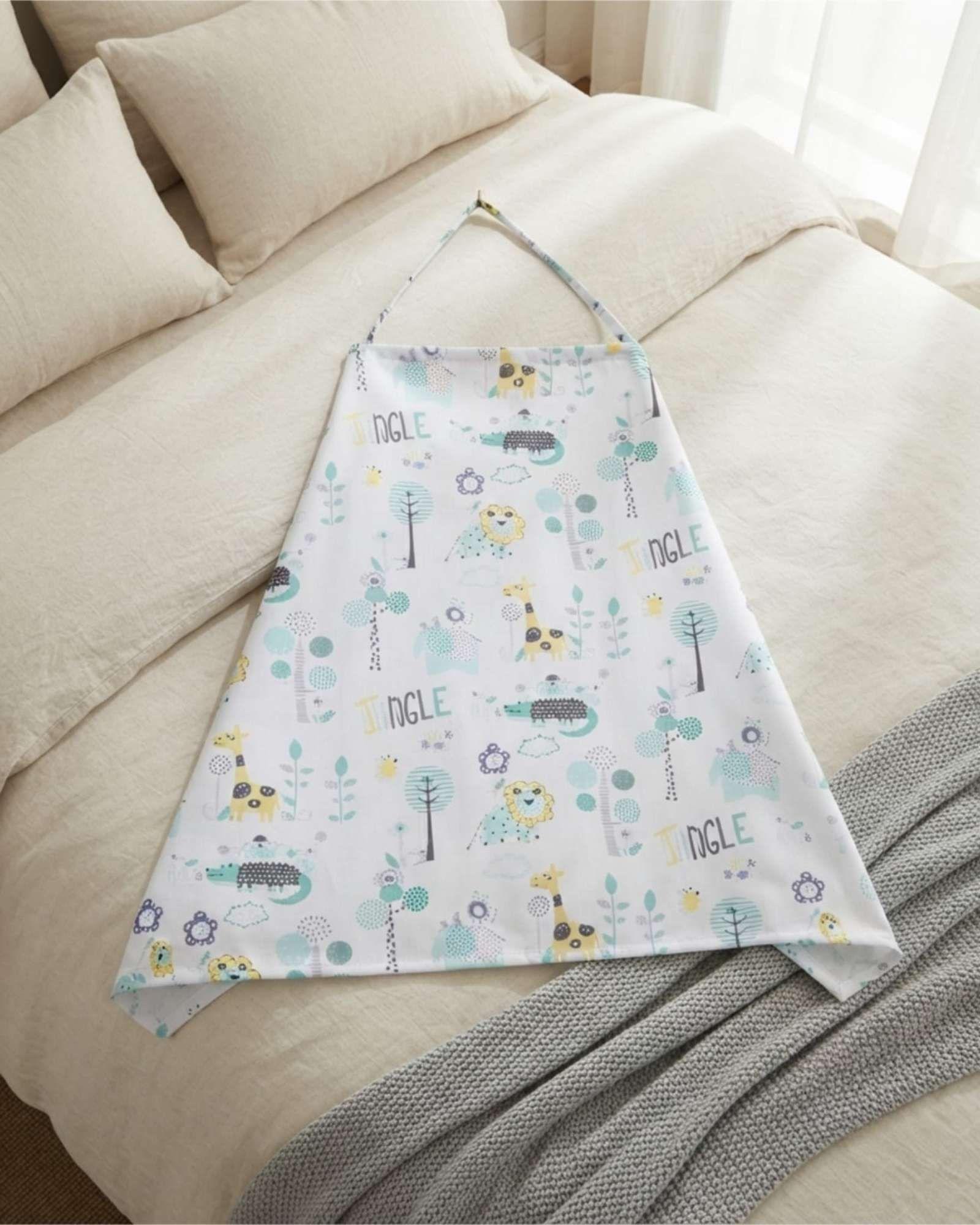Delantal de Lactancia Estampado Práctico, Cómodo y con Estilo 01-3