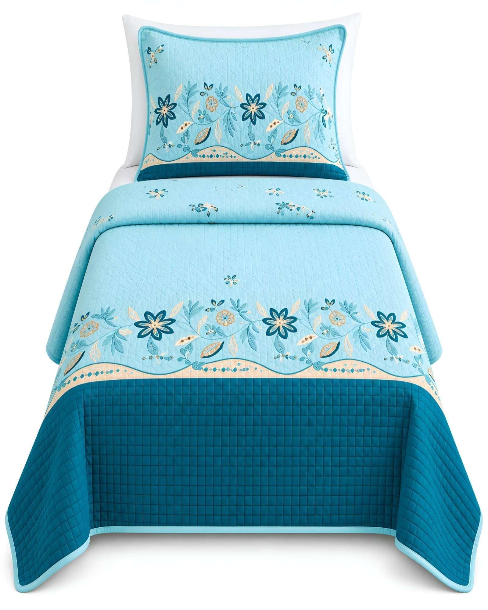 Quilt Delgado De Verano Plaza Y Media Ultra Suave m20-5