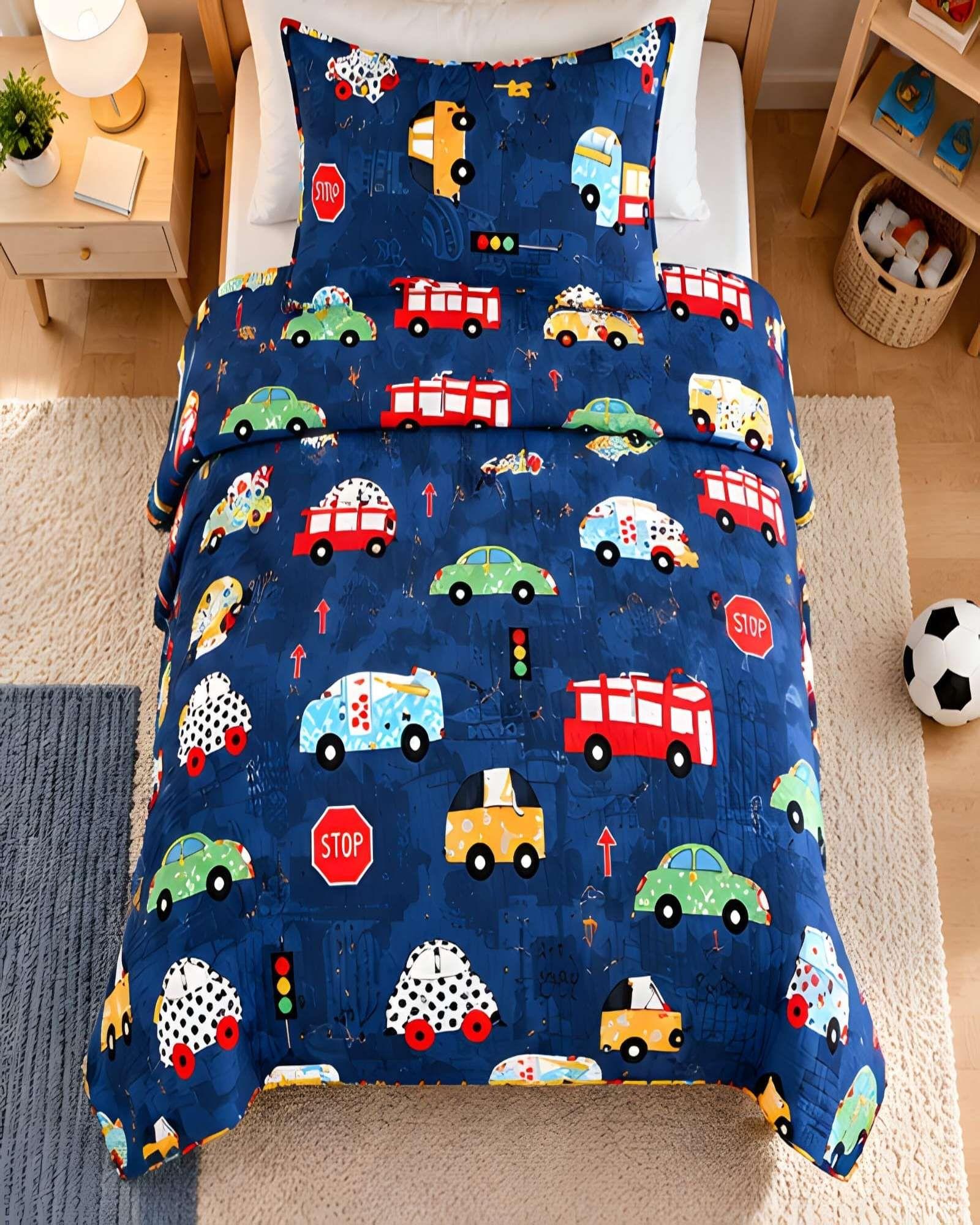 Set Quilt Verano 1.5 Plazas + Almohada + Funda De Almohada 03-0