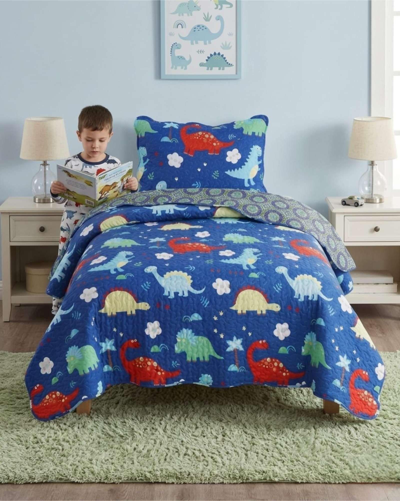 Cubrecama Quilt Verano Plaza Y Media Estampado Temática a1-3
