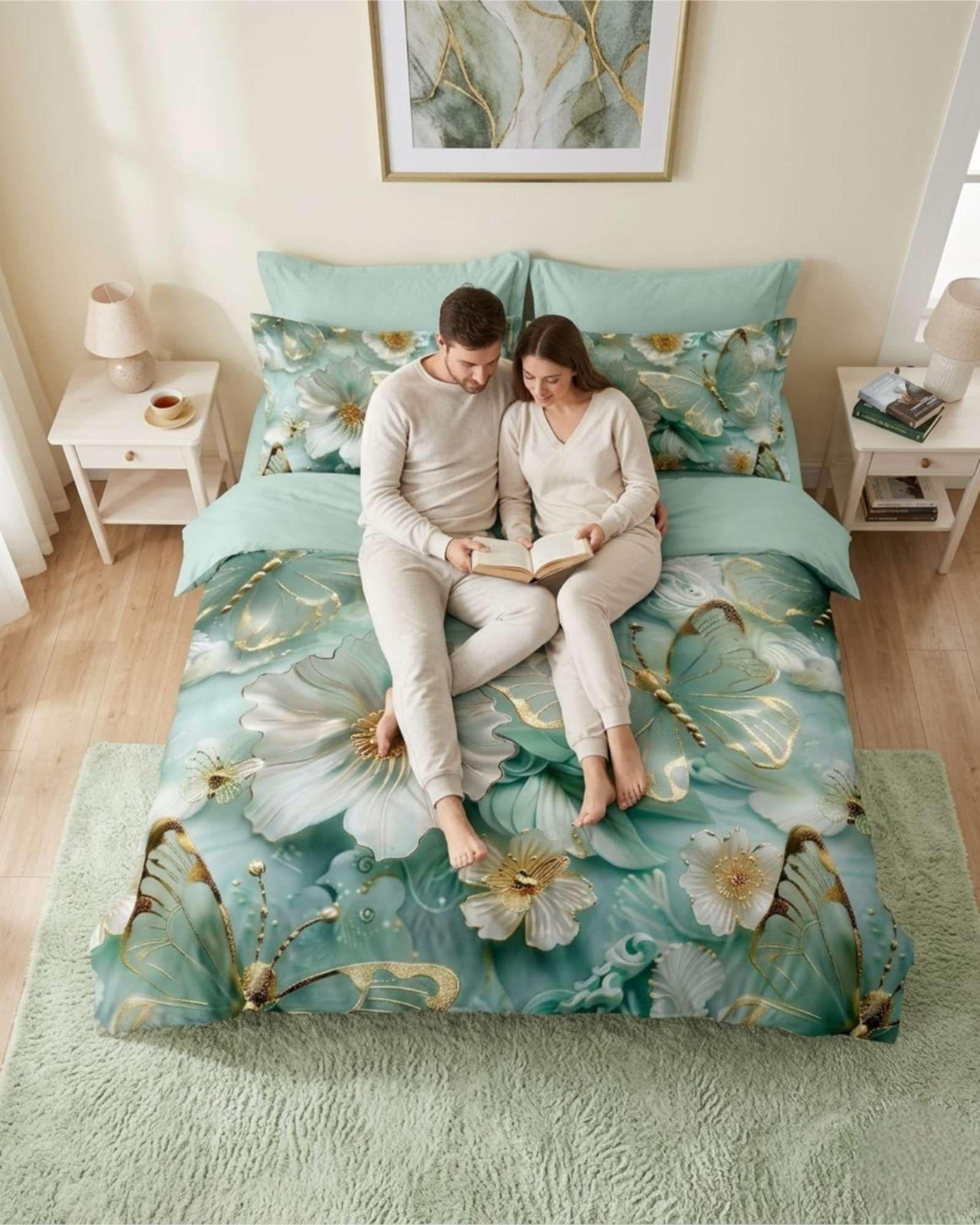 Quilt Cubrecamas Ligero Verano Efecto 5D 2Plaza 2P8-3