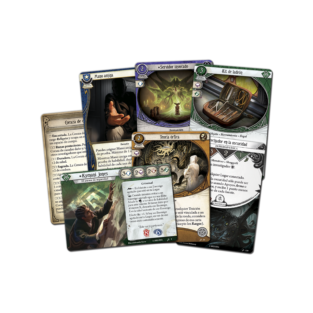 Arkham Horror - Las Llaves Escarlata Exp. Investigadores-2