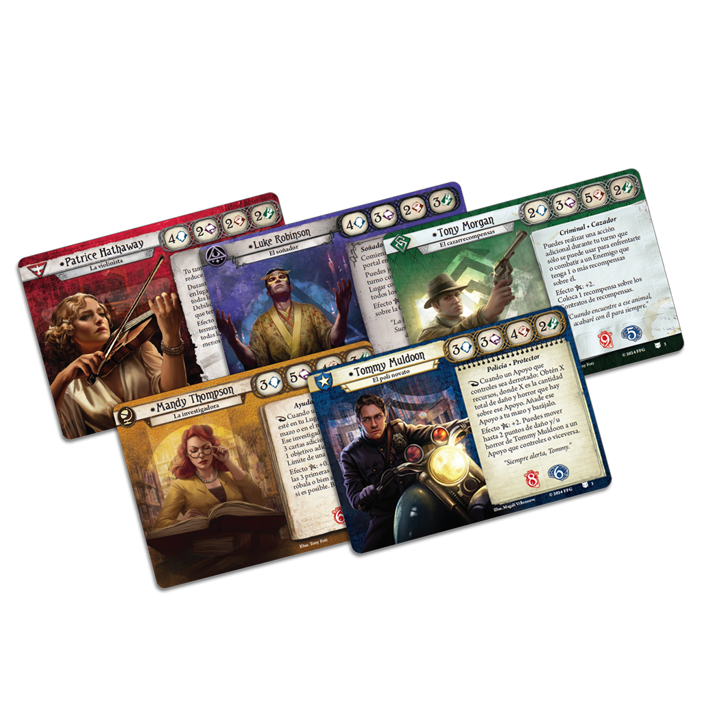 Arkham Horror - Los Devoradores de Sueños E. Investigadores-2