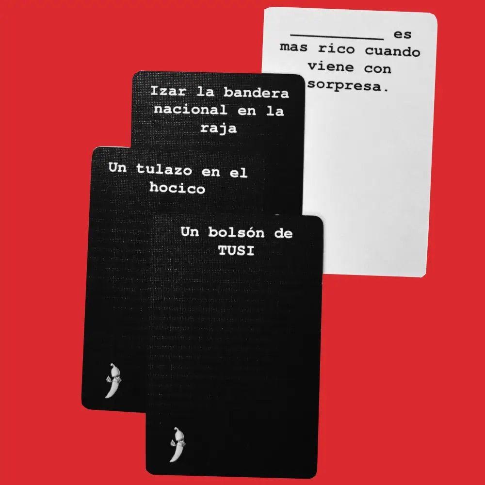 Juego De Cartas Mala Leche Con Ají-2
