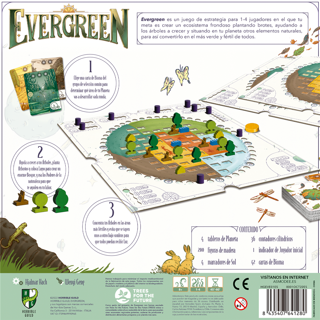 Juego de Mesa Evergreen-1