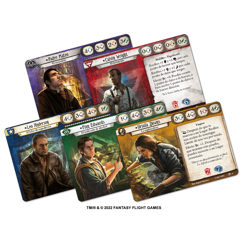Arkham Horror  - La Era Olvidada Exp. Investigadores-2