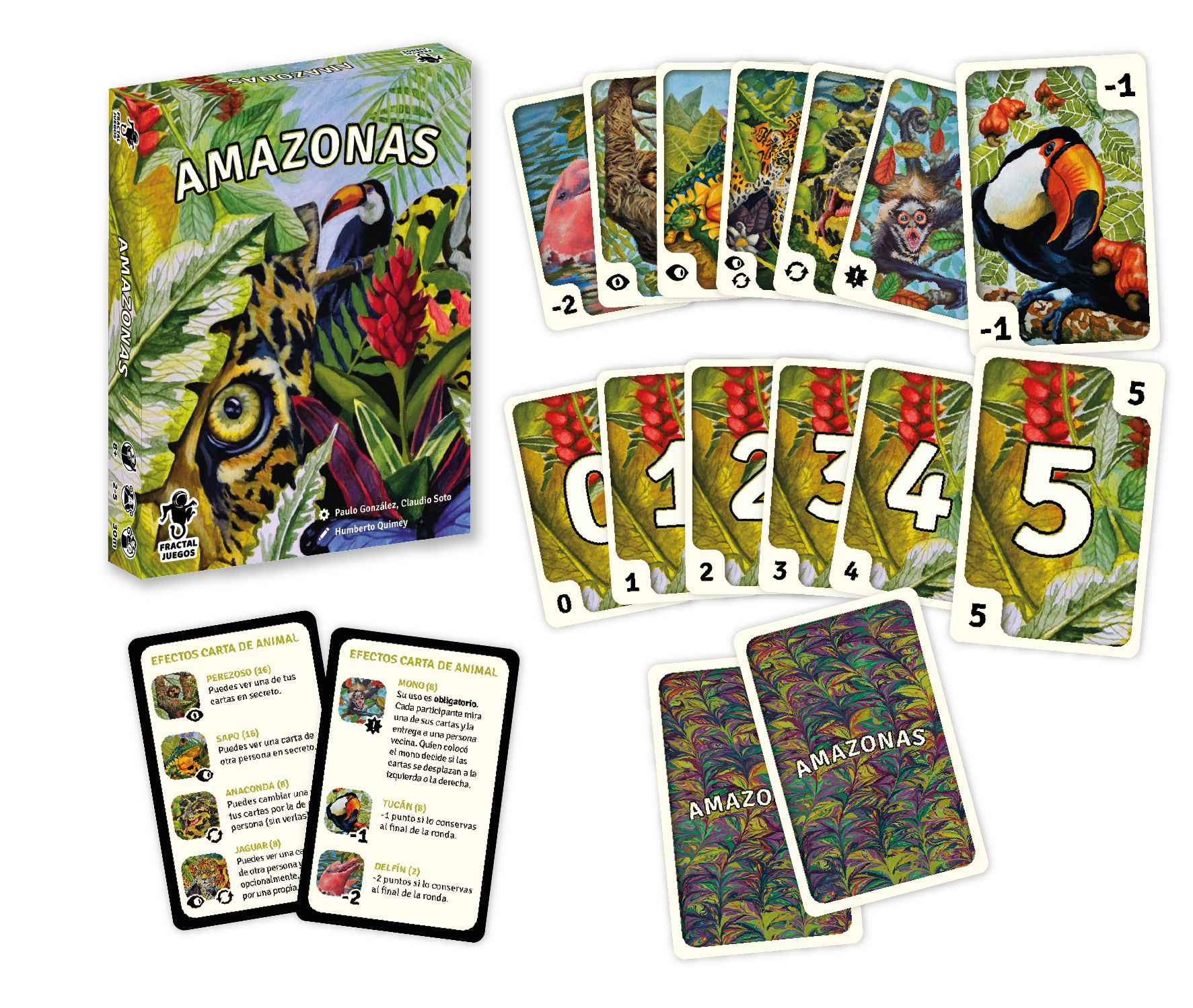Juego de Mesa Amazonas-2
