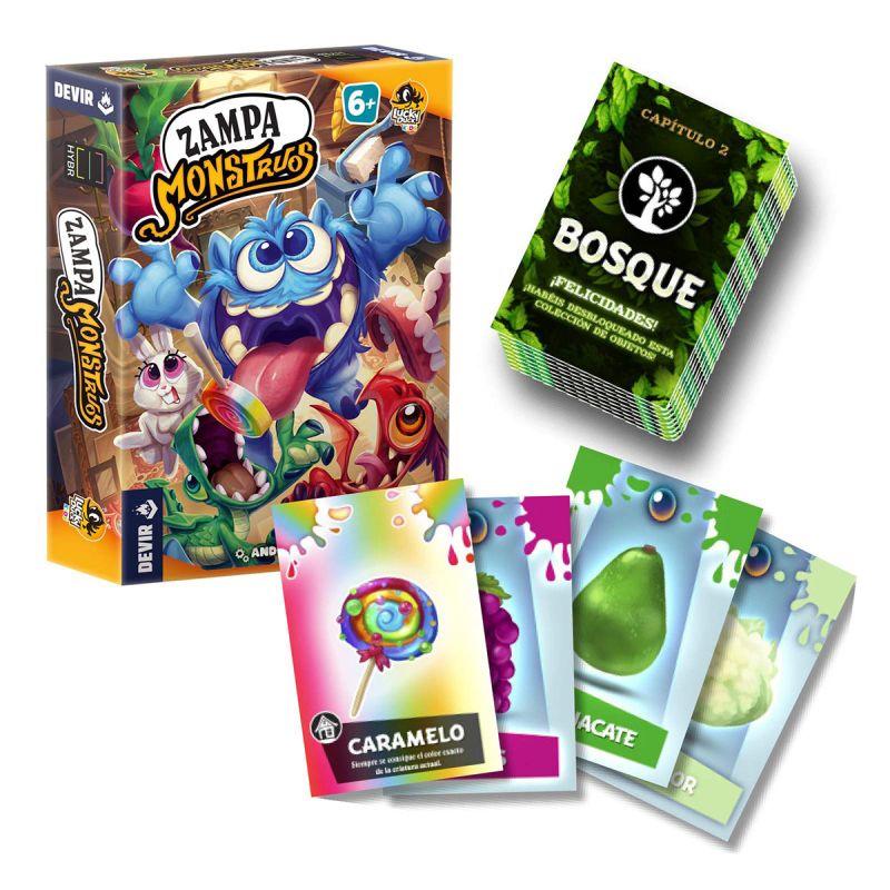 Zampa Monstruos Juego De Mesa En Español - Devir-2