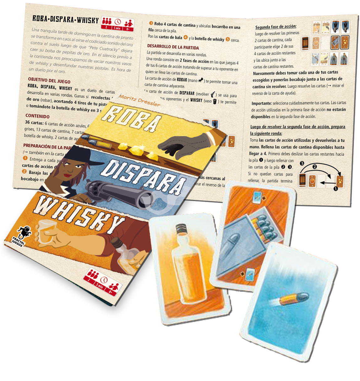 Roba, Dispara, Whisky (formato Mini) / Juego / Estrategia-1