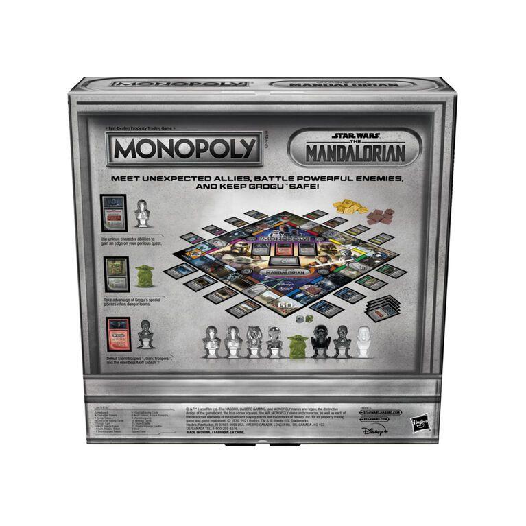 Juego De Mesa Hasbro Monopoly The Mandalorian 8 Años-1