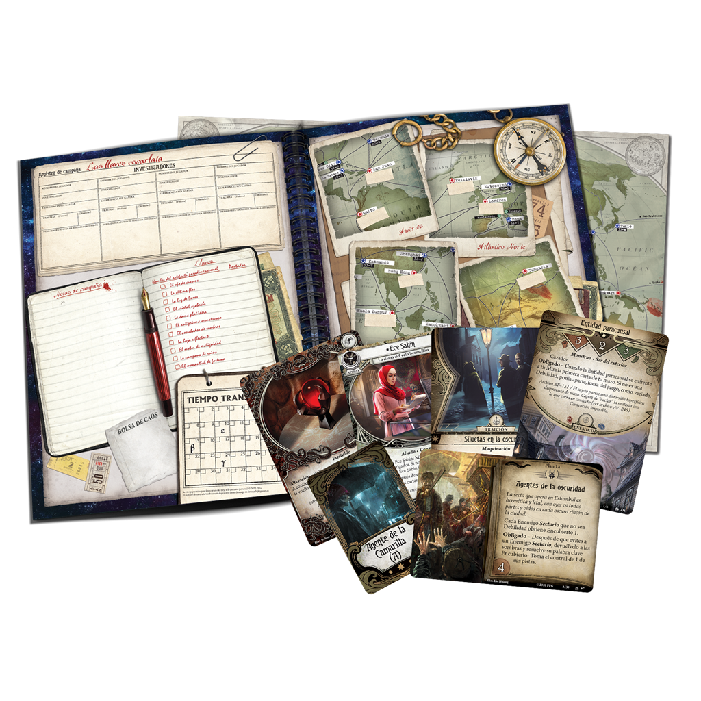 Arkham Horror - Las Llaves Escarlata Exp. Campaña-2