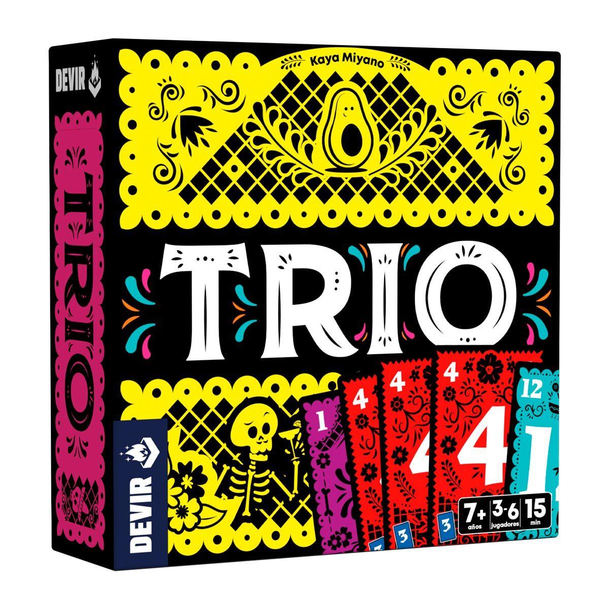 Trio - Devir Juego De Cartas En Español-0
