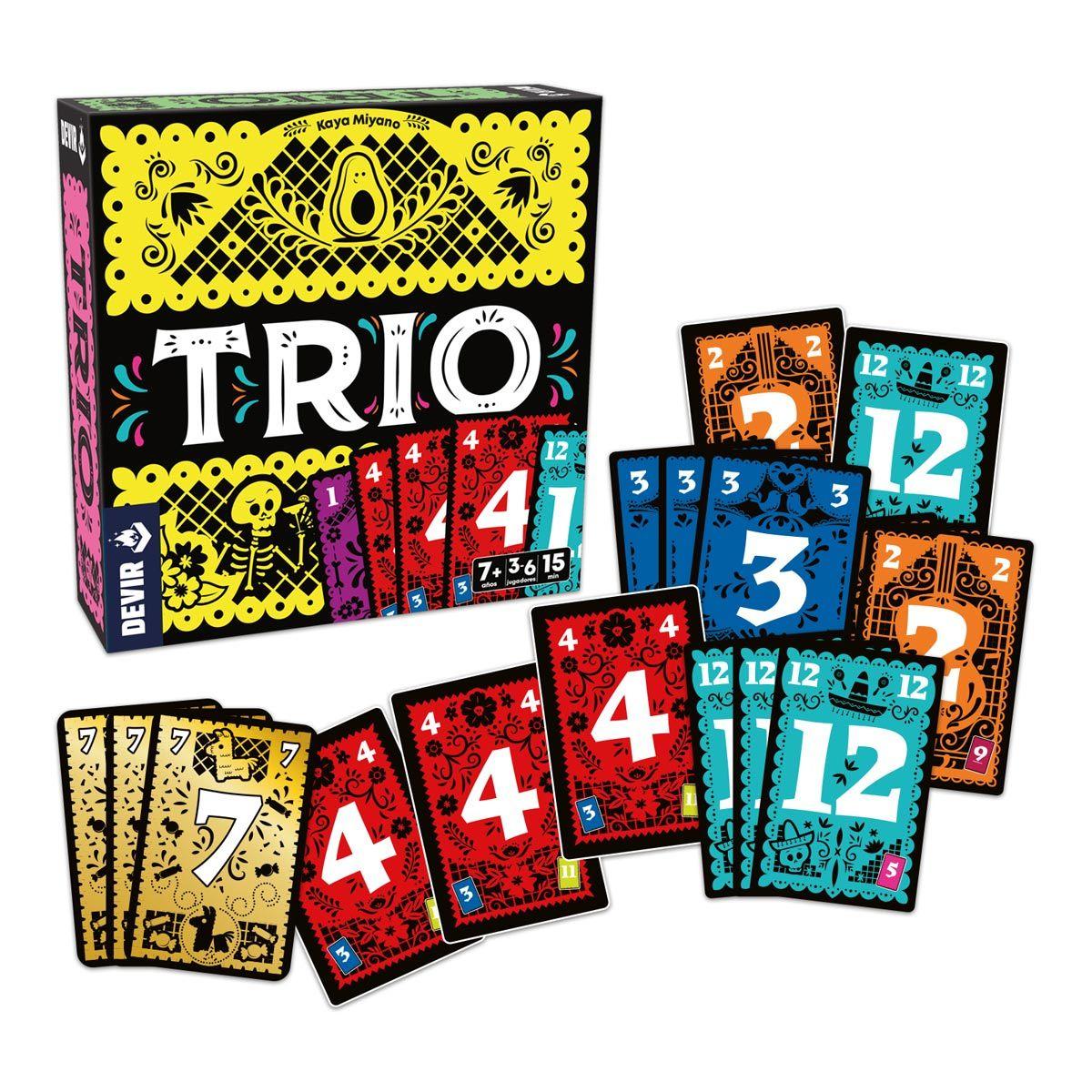 Trio - Devir Juego De Cartas En Español-1