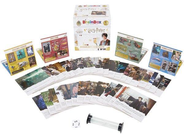 Juego de cartas Asmodee BrainBox Harry Potter español-1