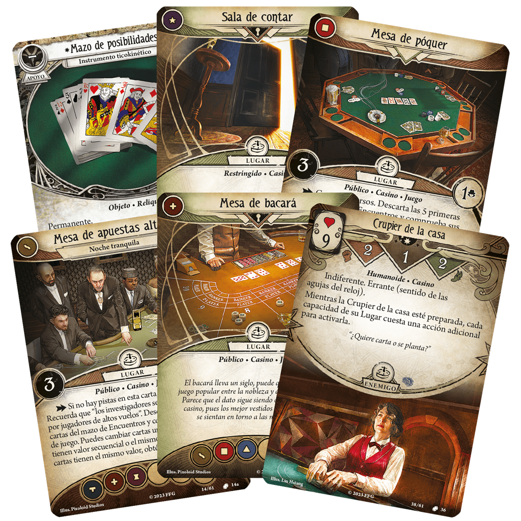 Arkham Horror - Fortuna e Insensatez Pack Escenario-2